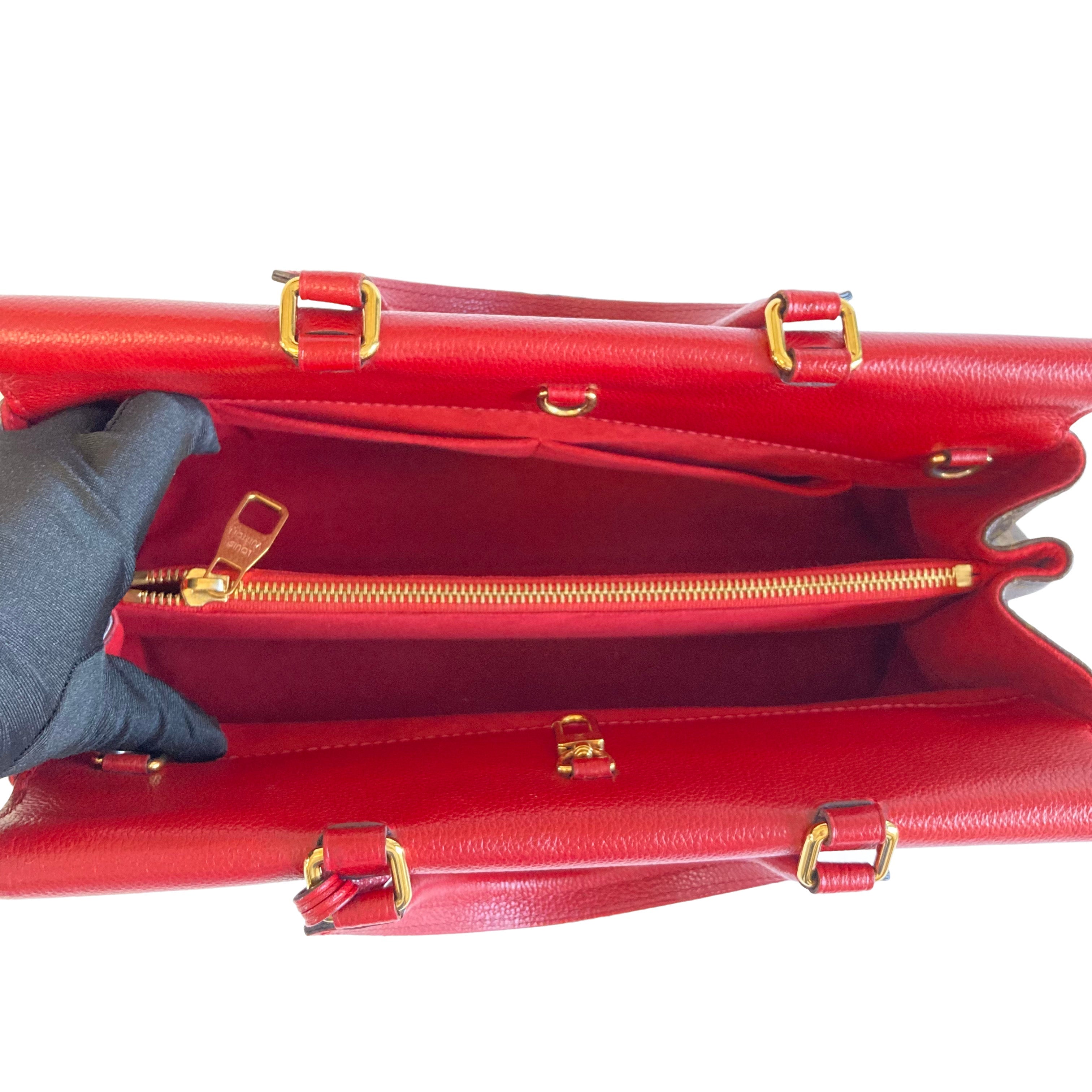 Louis Vuitton Monogram Venus Red