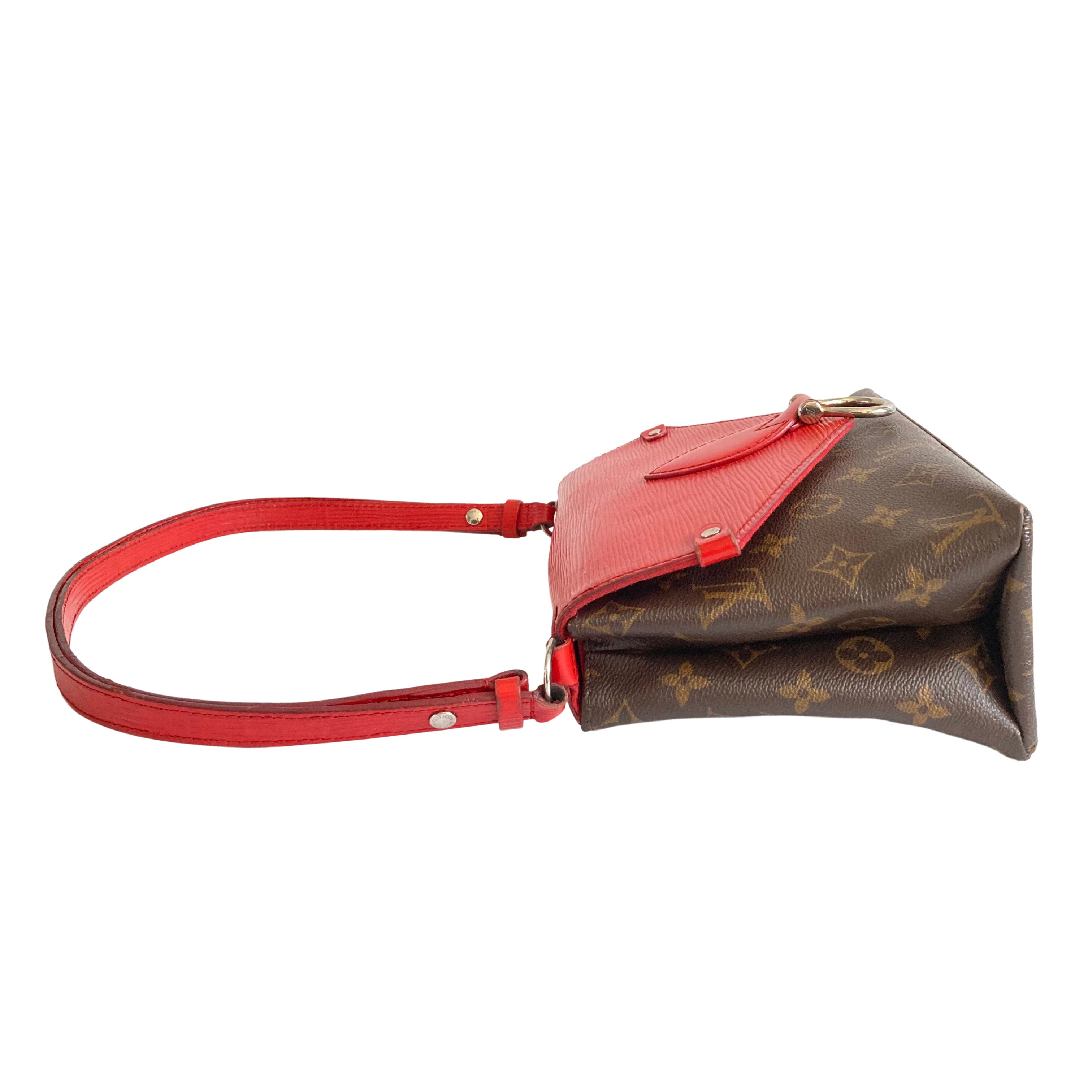 Louis Vuitton Monogram Epi Saint Michel Coquelicot