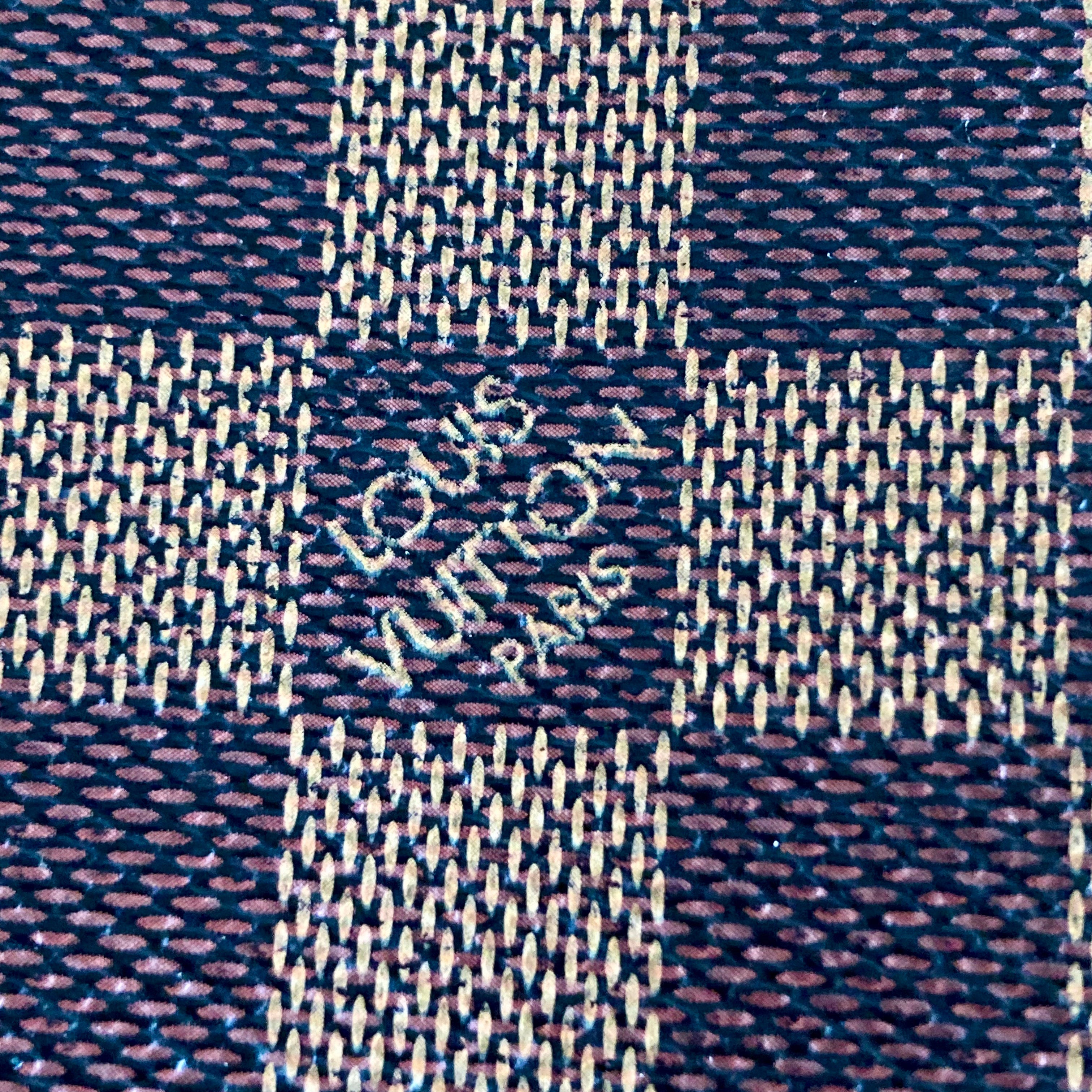 Louis Vuitton Damier Ebene Porte Documents Voyage Bag