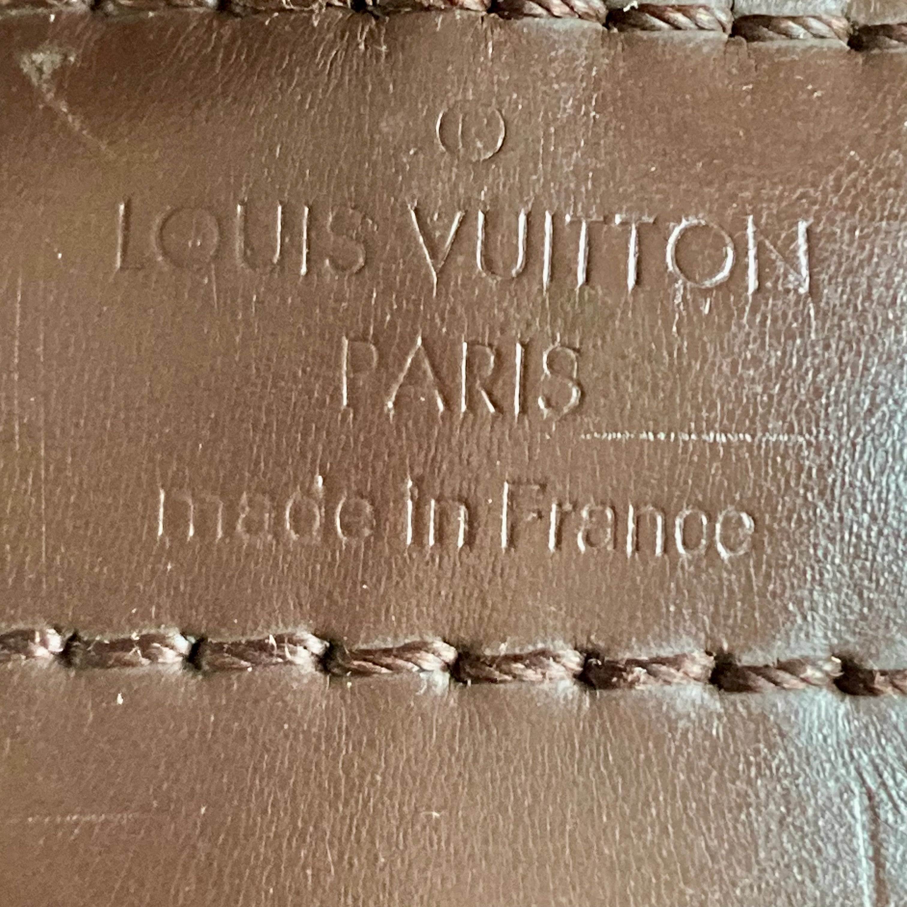 Louis Vuitton Damier Ebene Porte Documents Voyage Bag