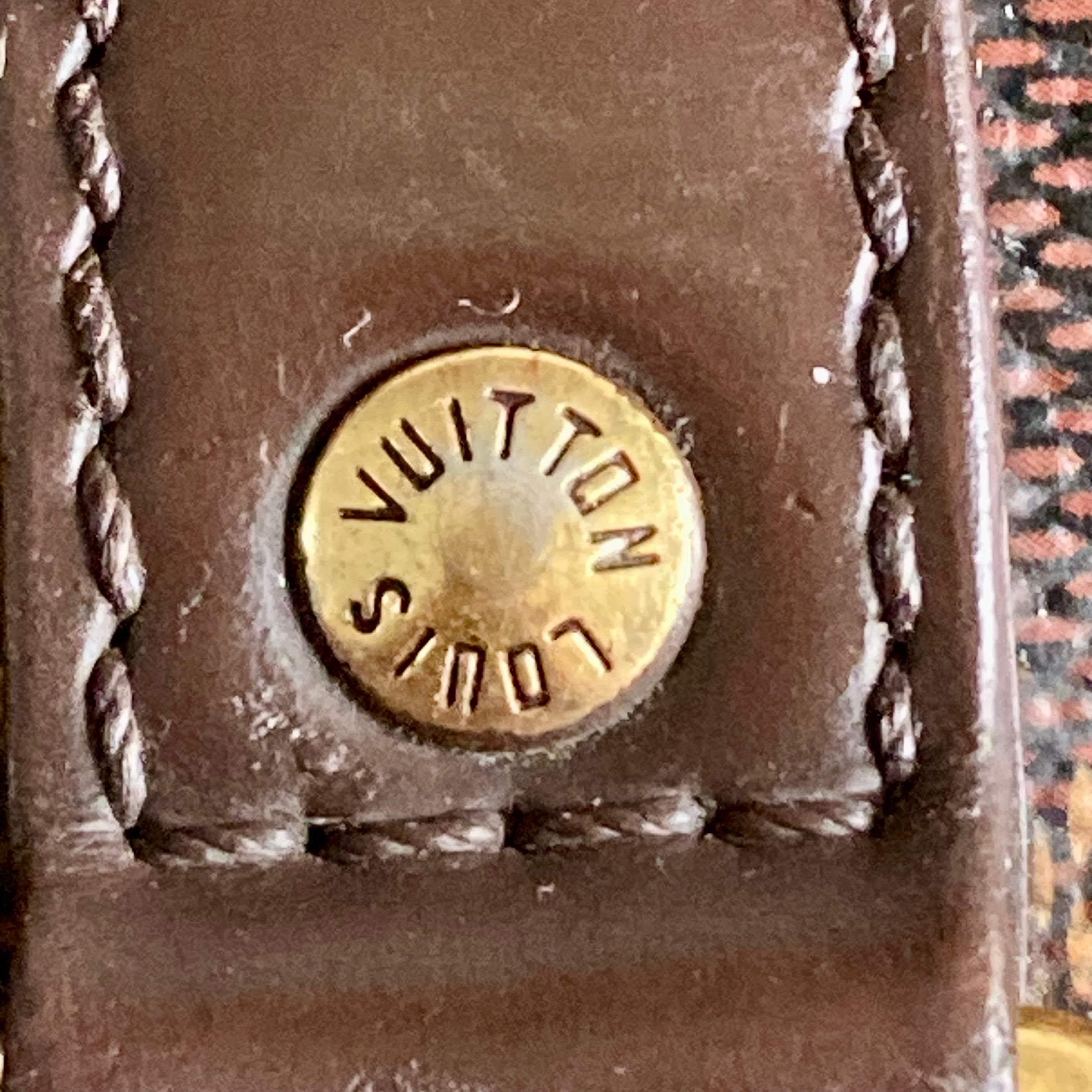 Louis Vuitton Damier Ebene Porte Documents Voyage Bag