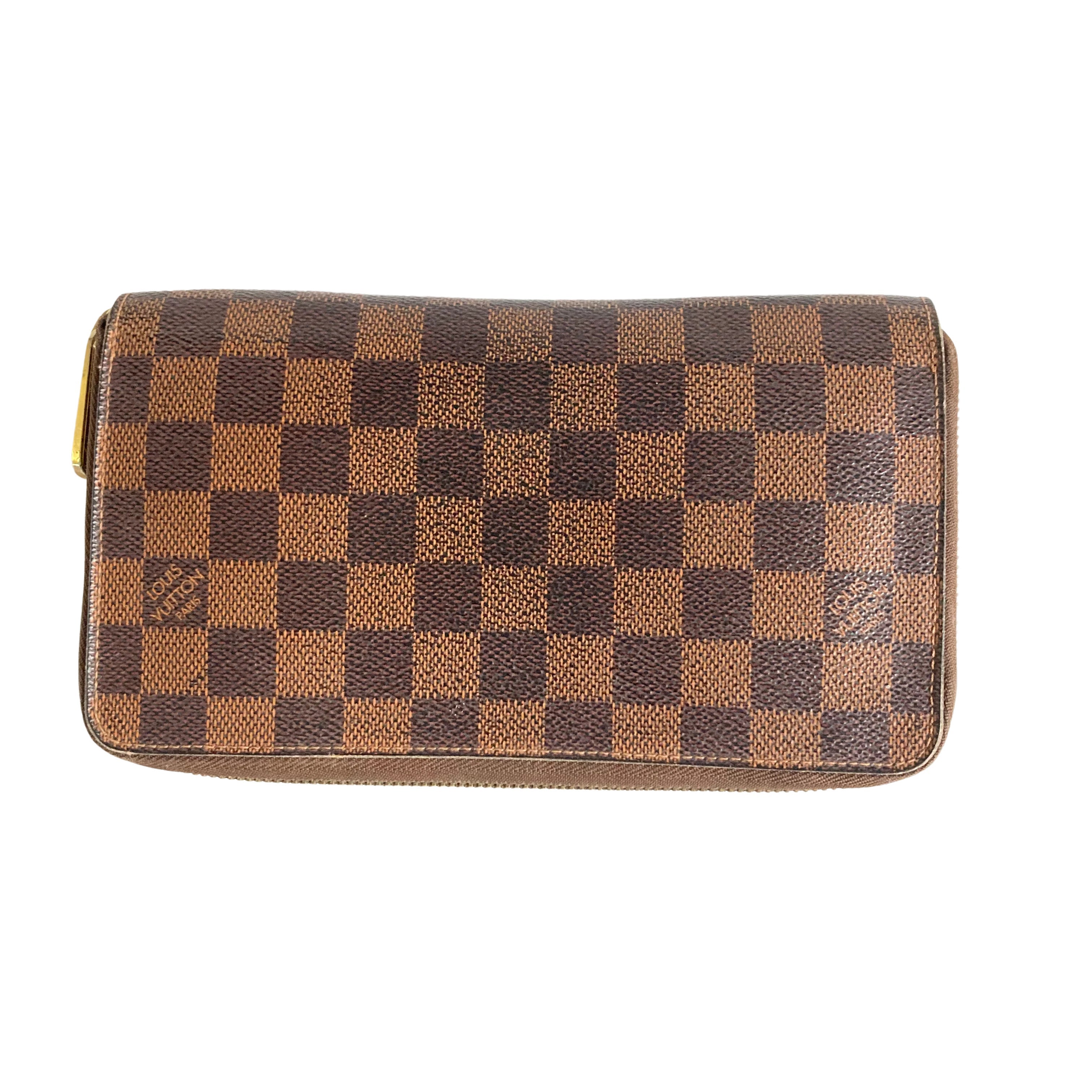 Louis Vuitton Damier Ebene Zippy Wallet