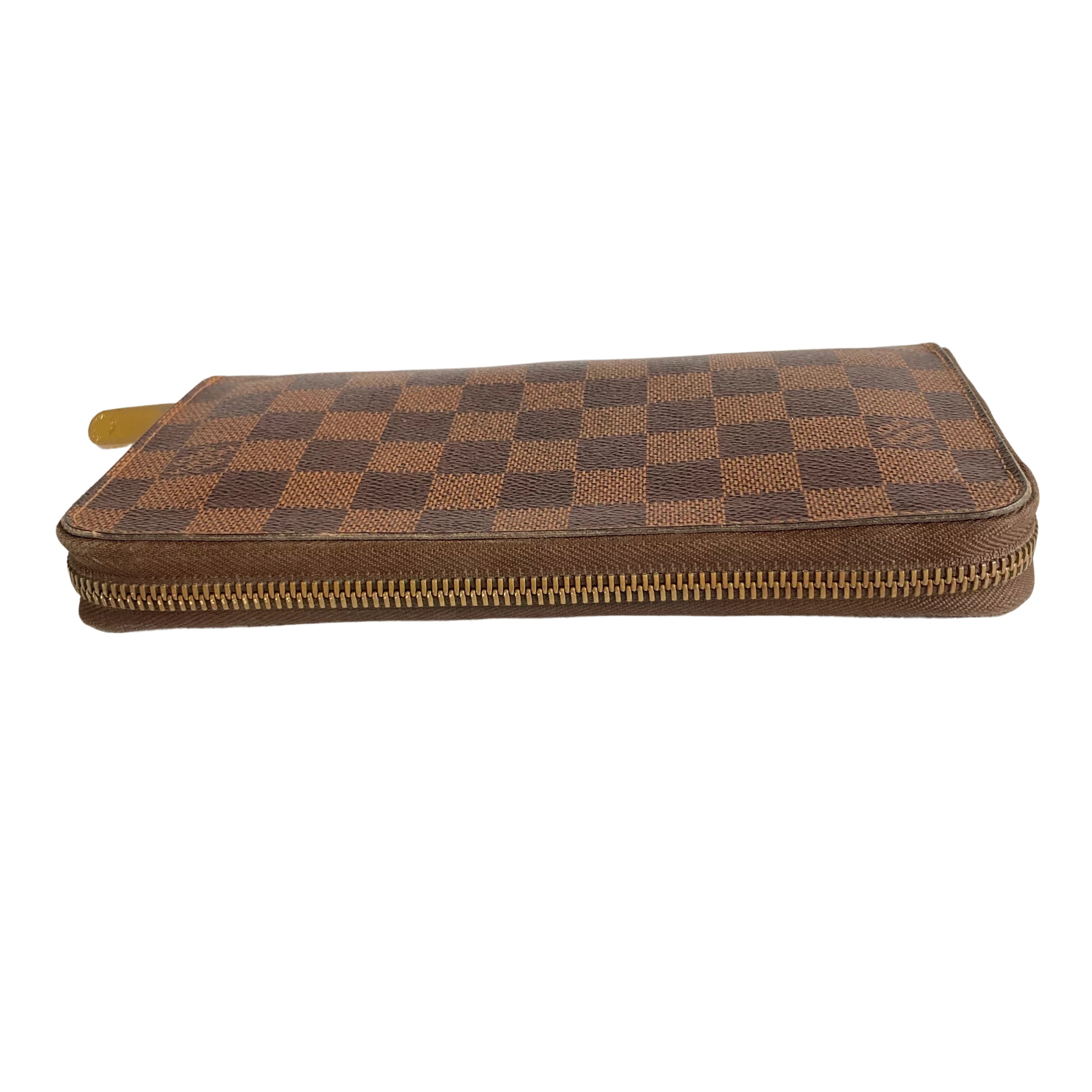 Louis Vuitton Damier Ebene Zippy Wallet