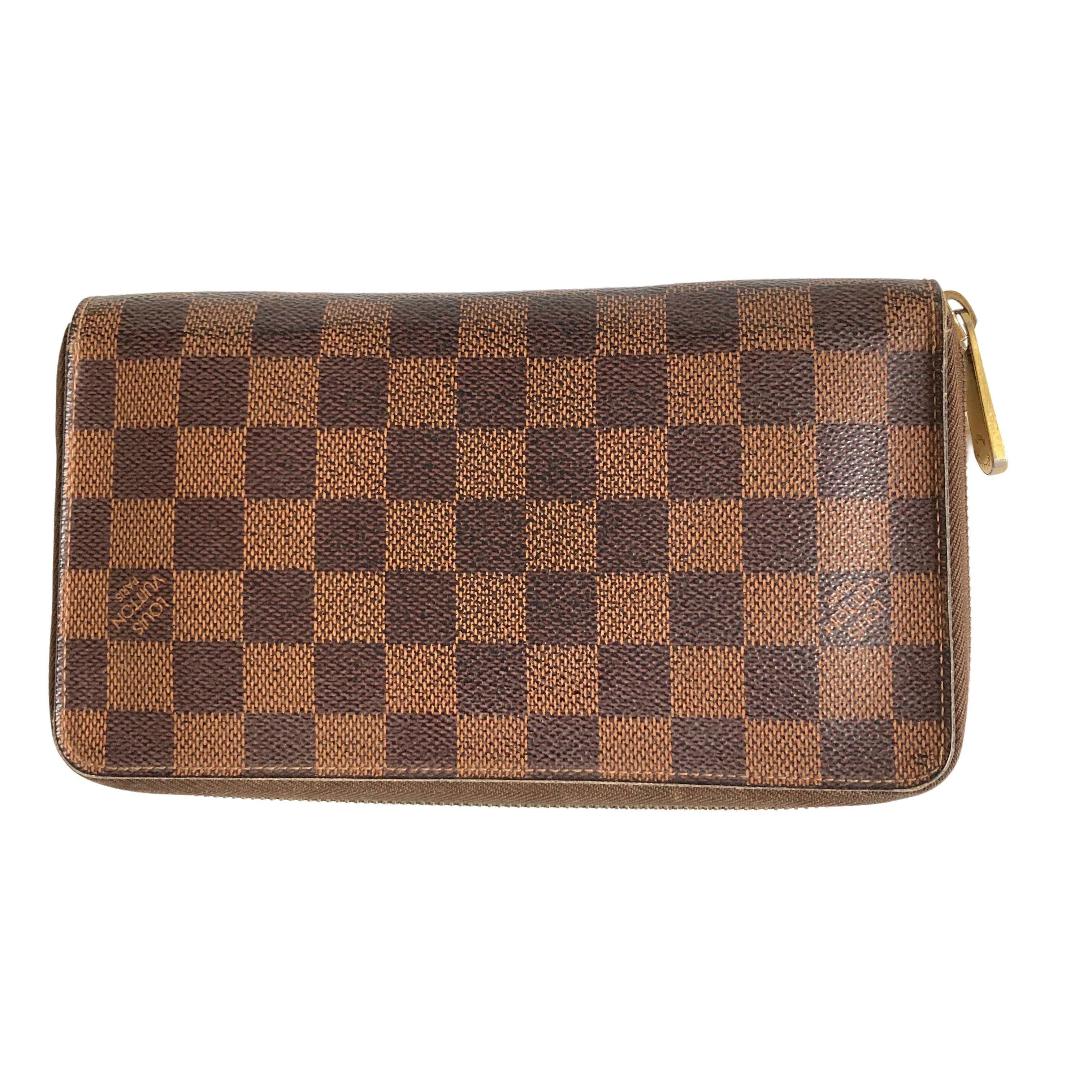 Louis Vuitton Damier Ebene Zippy Wallet