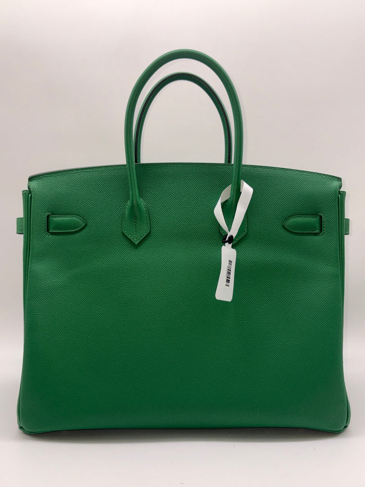 Hermès Birkin 35 Vert Vertigo Epsom GHW