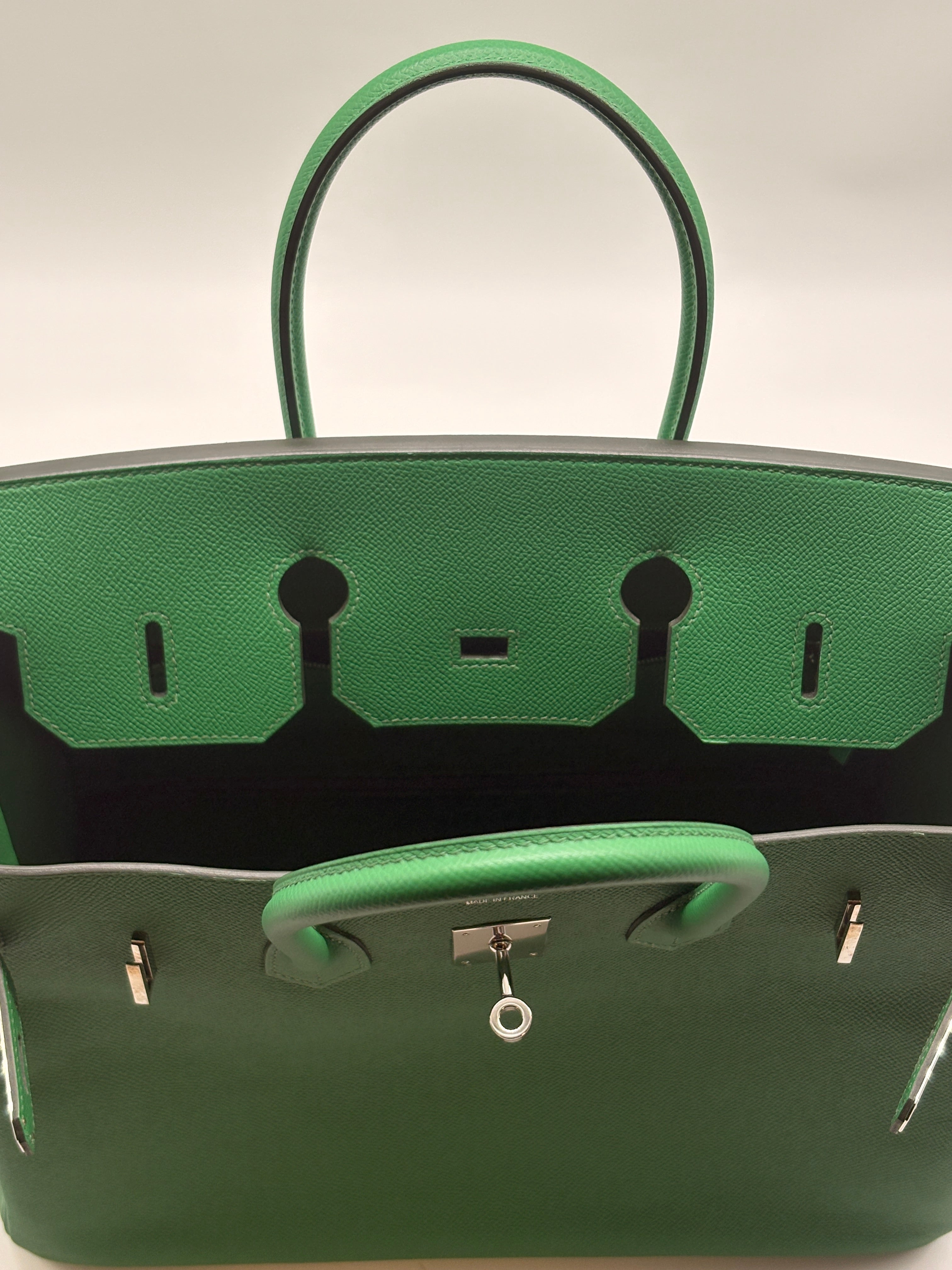 Hermès Birkin 35 Vert Vertigo Epsom GHW