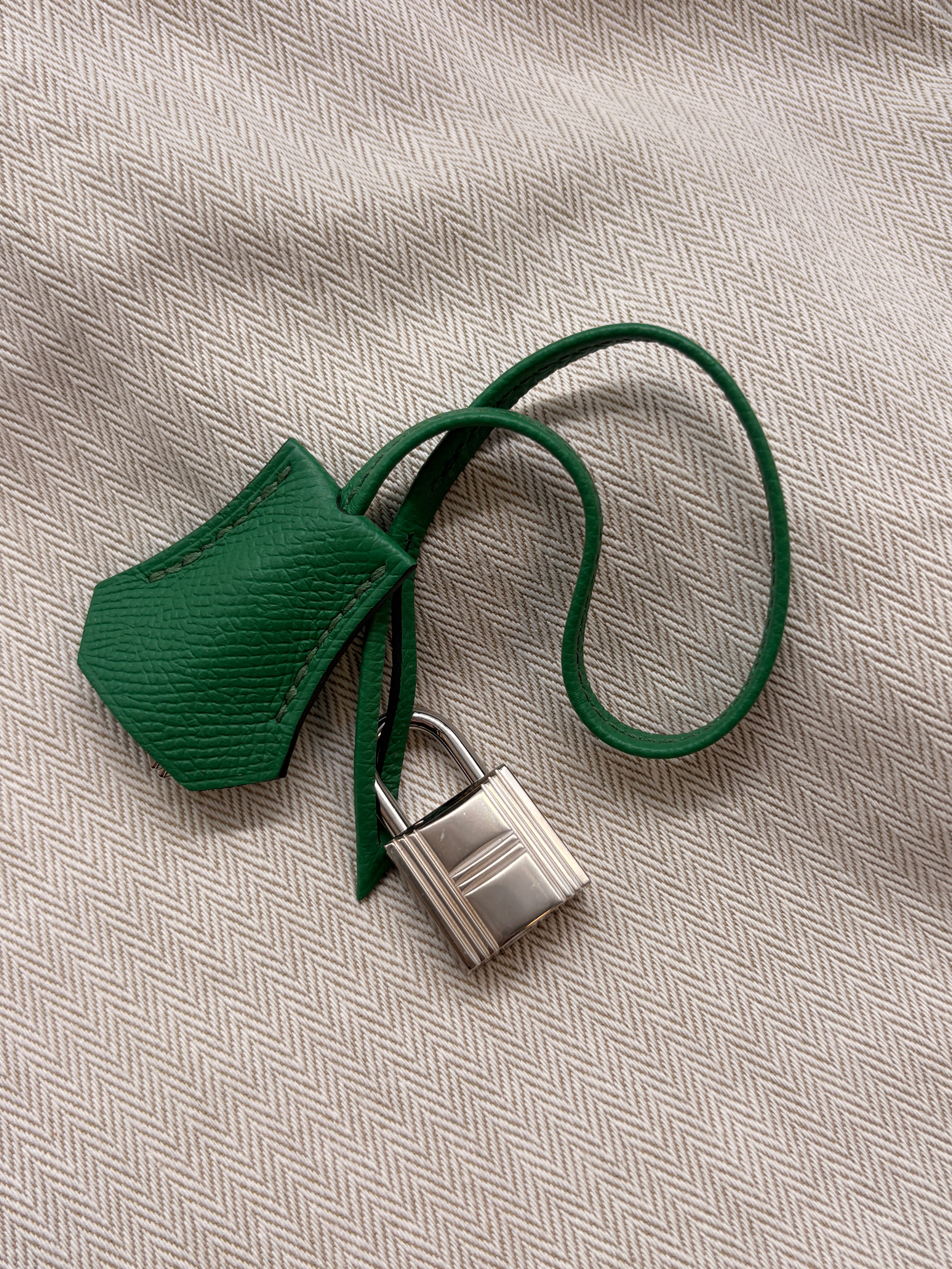 Hermès Birkin 35 Vert Vertigo Epsom GHW