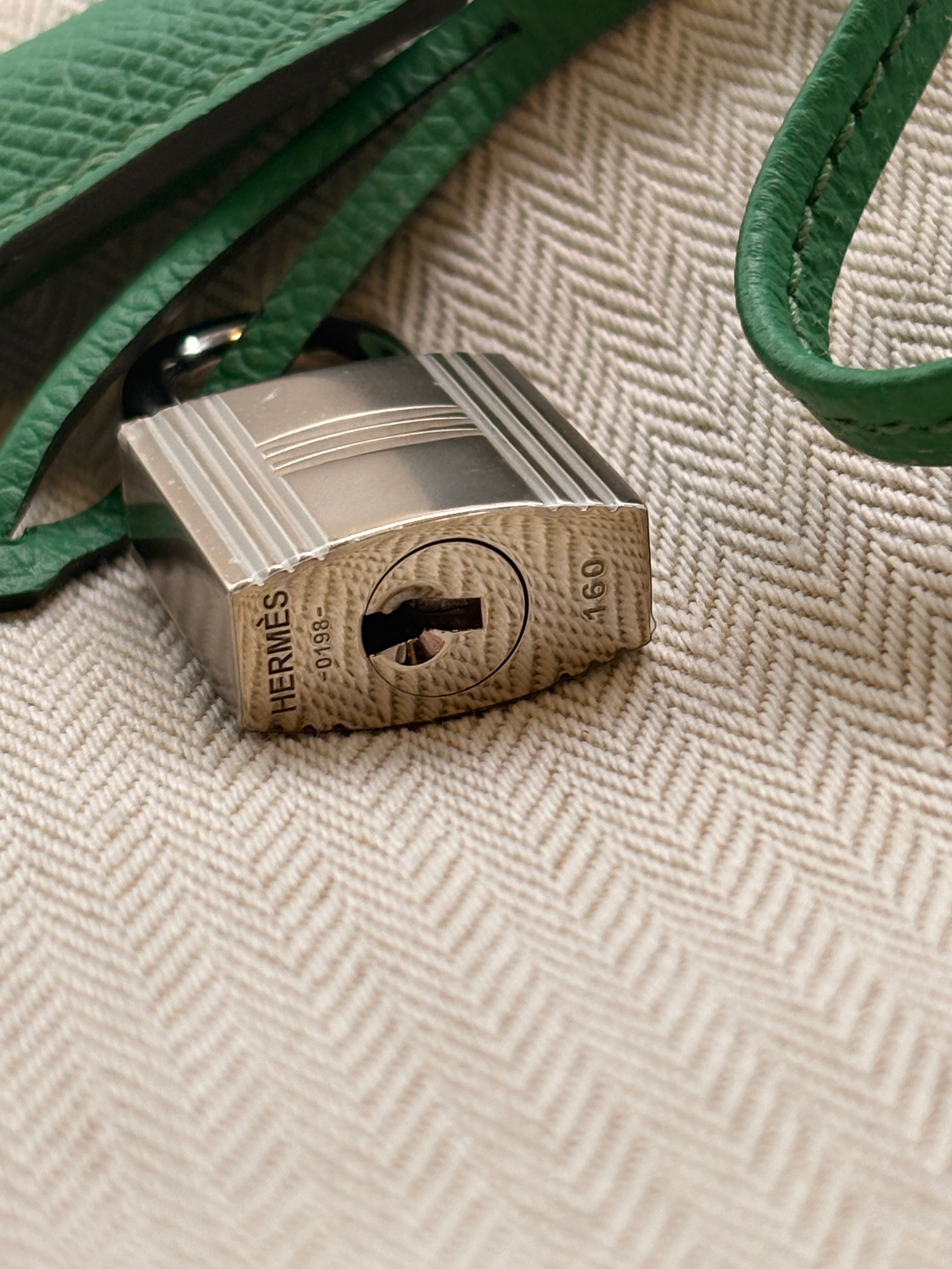 Hermès Birkin 35 Vert Vertigo Epsom GHW