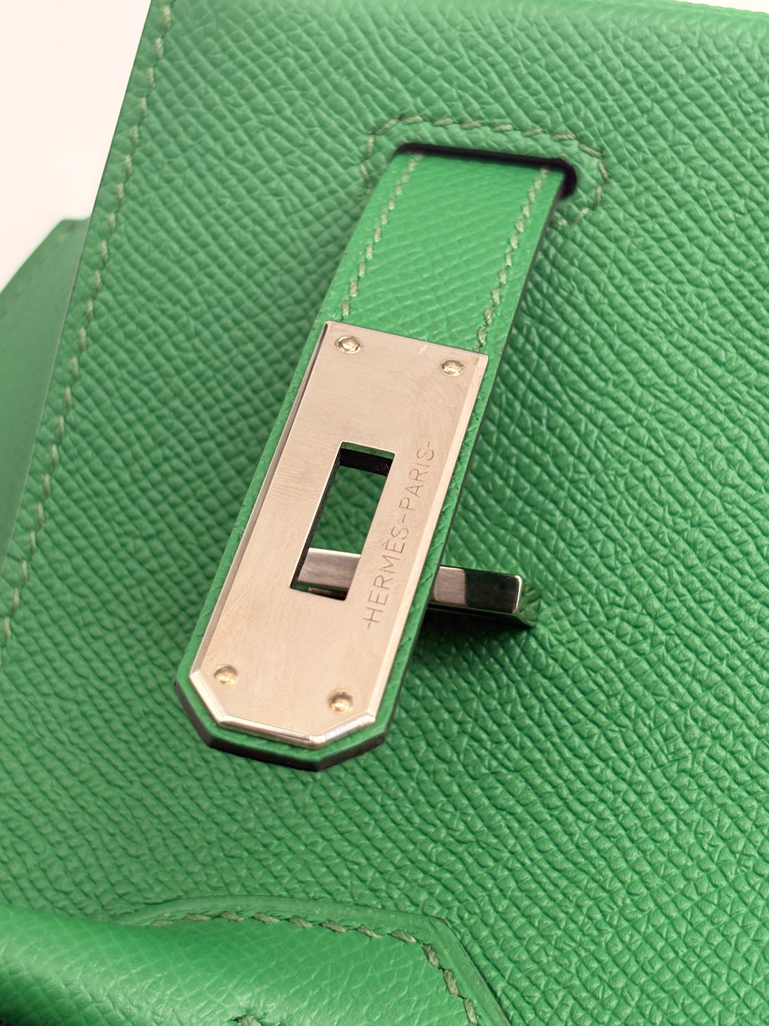 Hermès Birkin 35 Vert Vertigo Epsom GHW