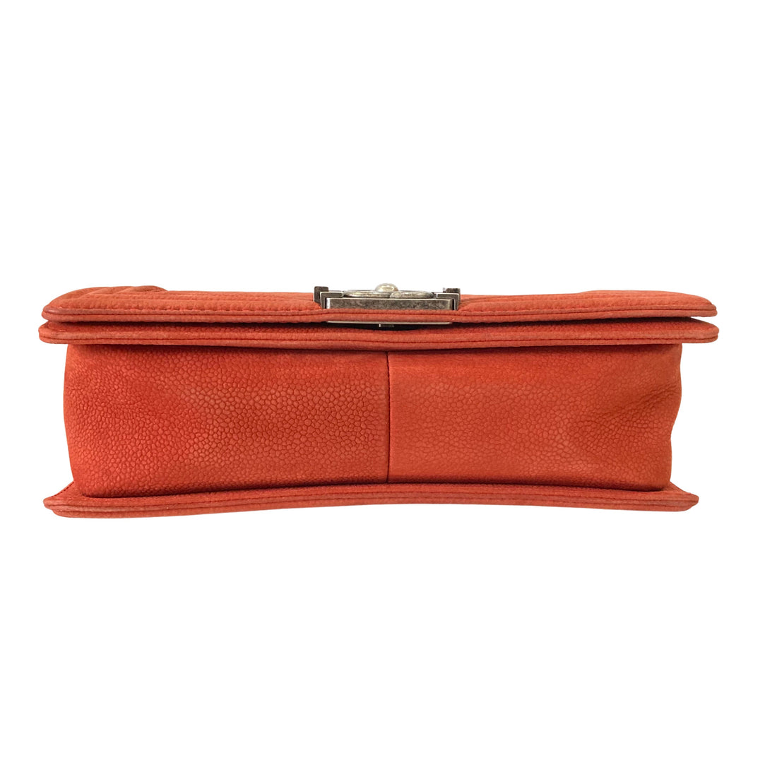 Chanel Caviar Quilted Medium Boy Flap Orange