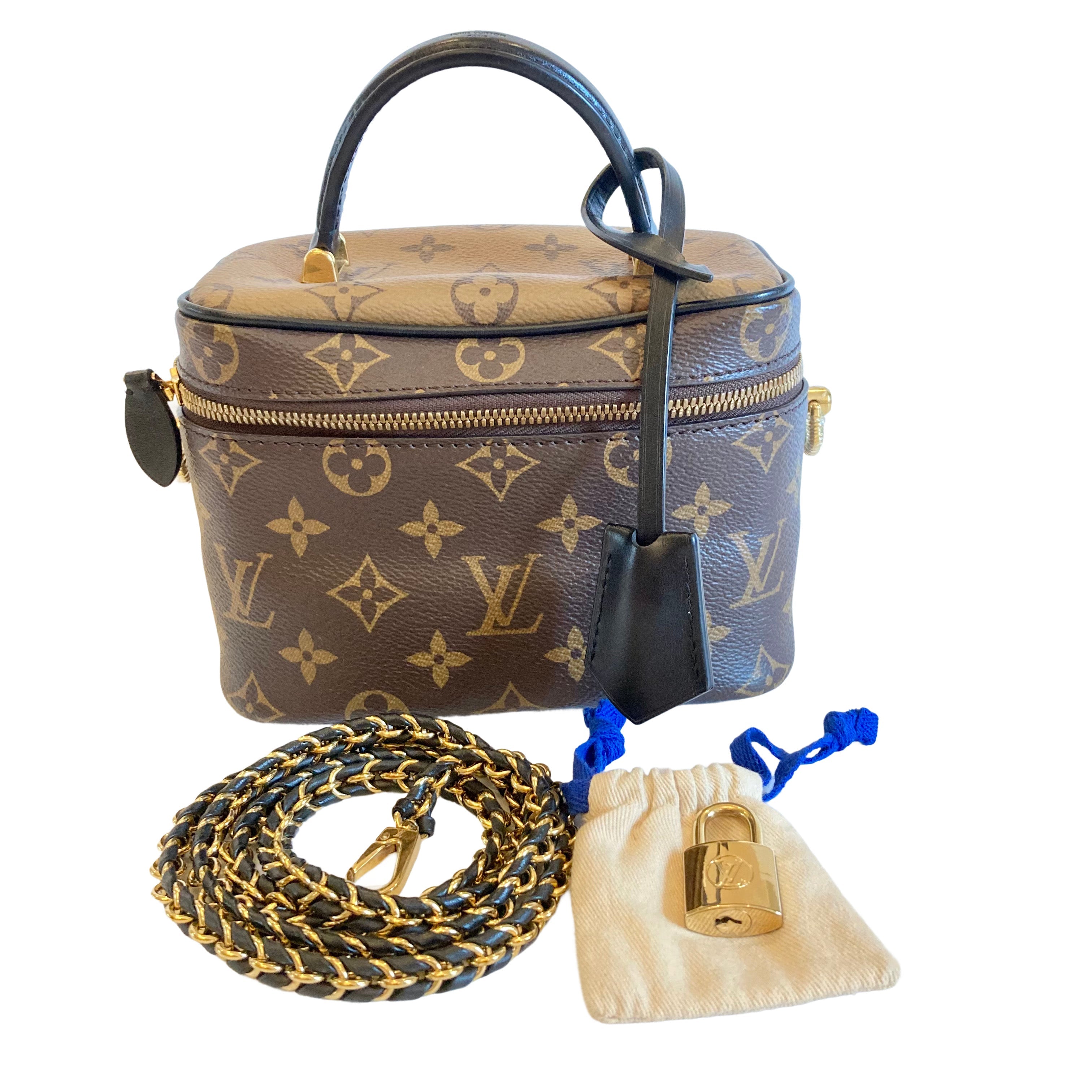 Louis Vuitton Reverse Monogram Vanity Chain Pouch