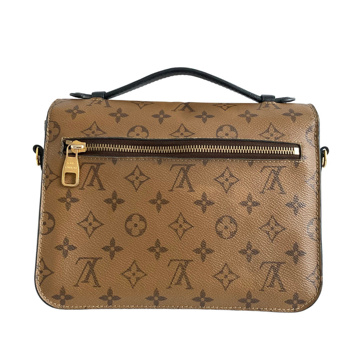 Louis Vuitton Classic Monogram Pochette Metis Monogram Reverse