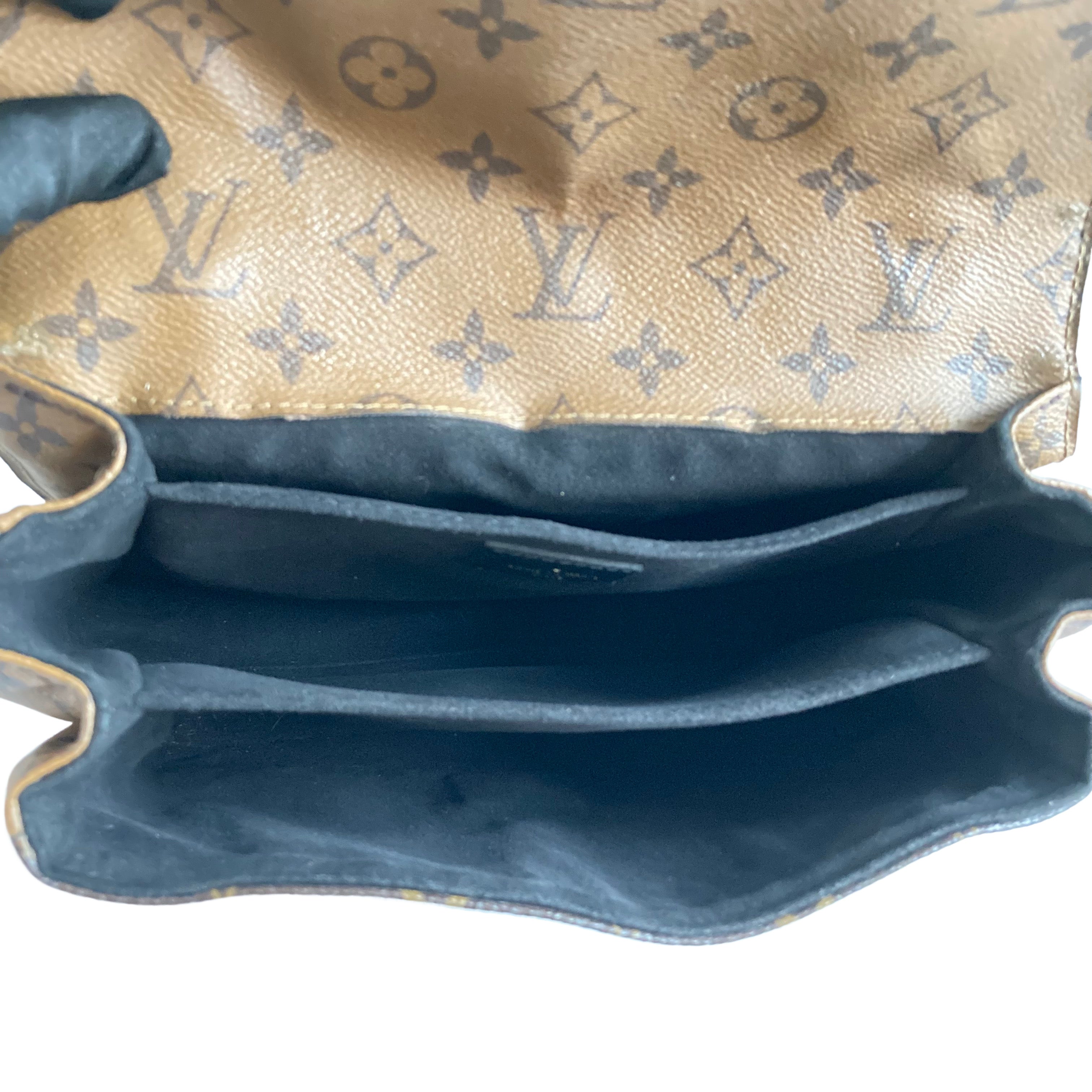 Louis Vuitton Classic Monogram Pochette Metis Monogram Reverse