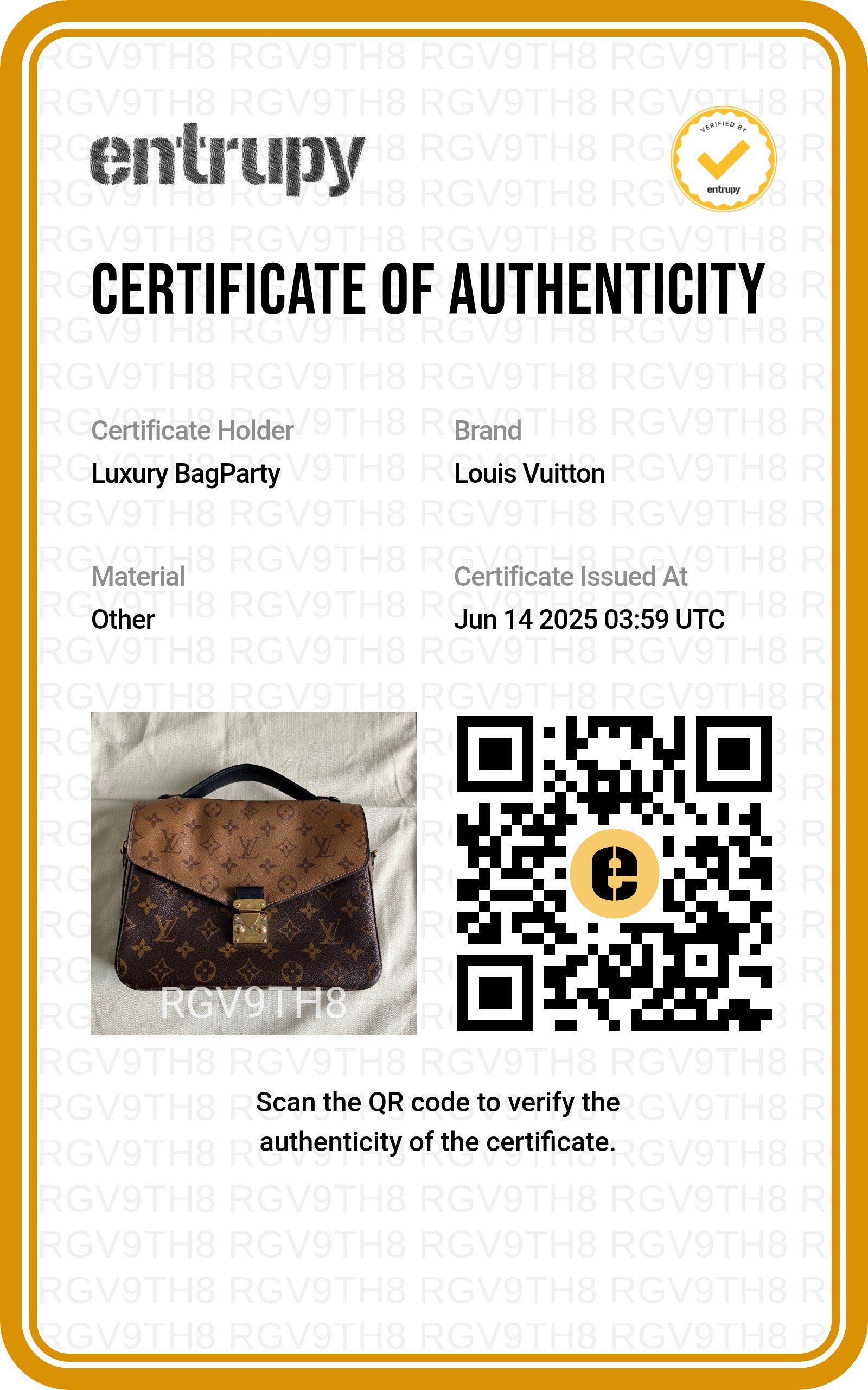 Louis Vuitton Classic Monogram Pochette Metis Monogram Reverse