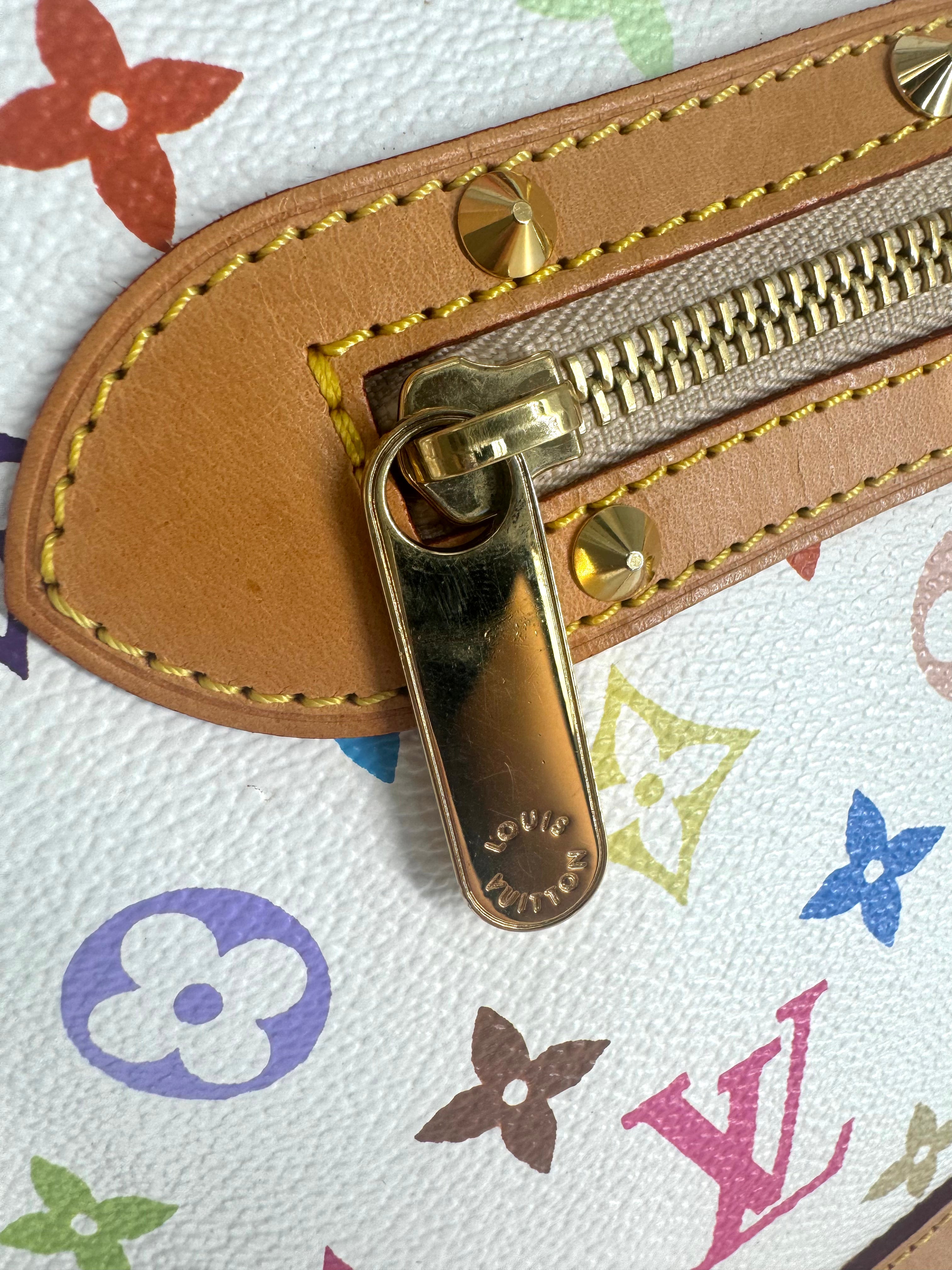 Louis Vuitton Murakami Multicolor Alma PM White