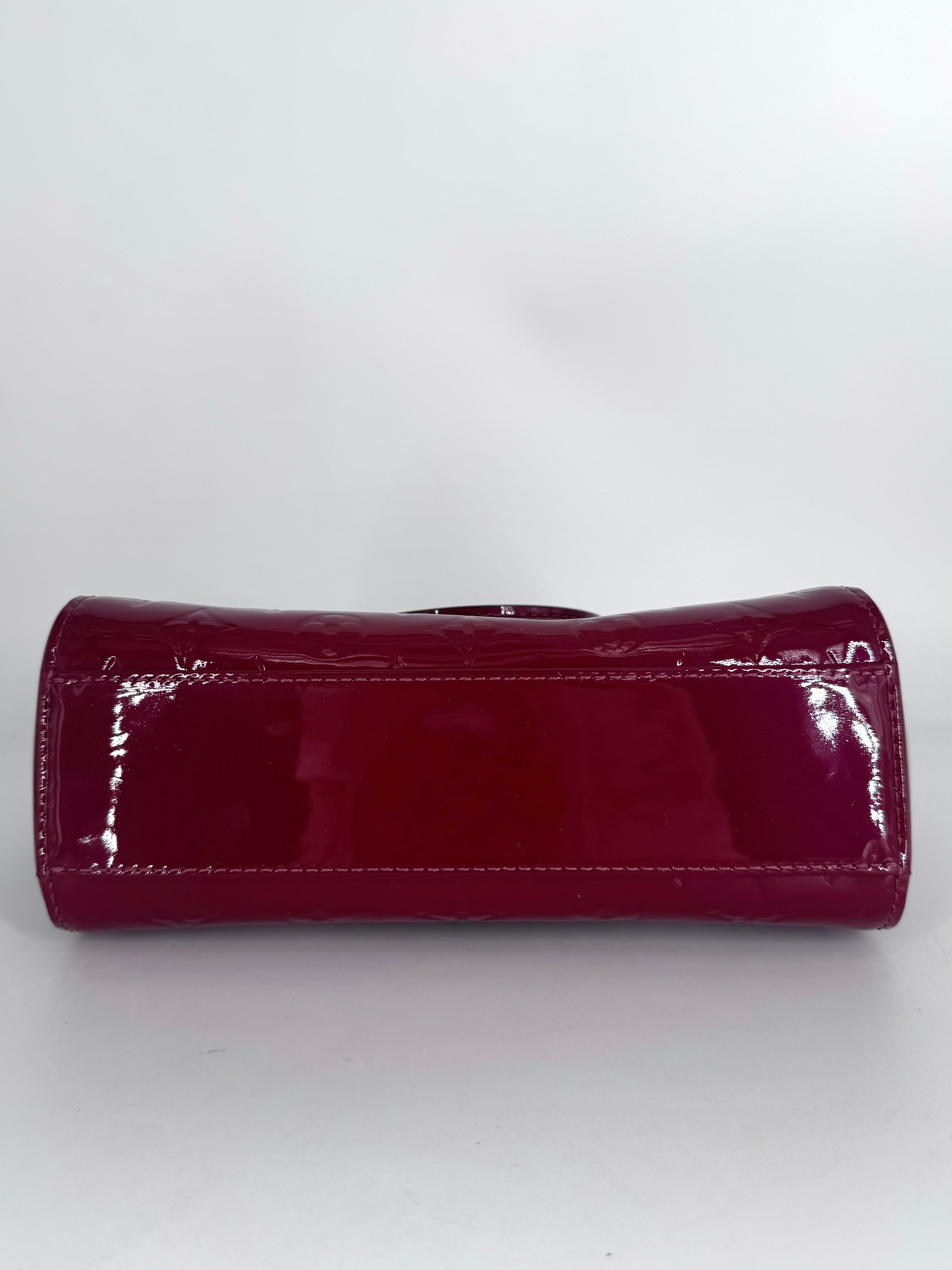 Louis Vuitton Magenta Monogram Vernis Brea