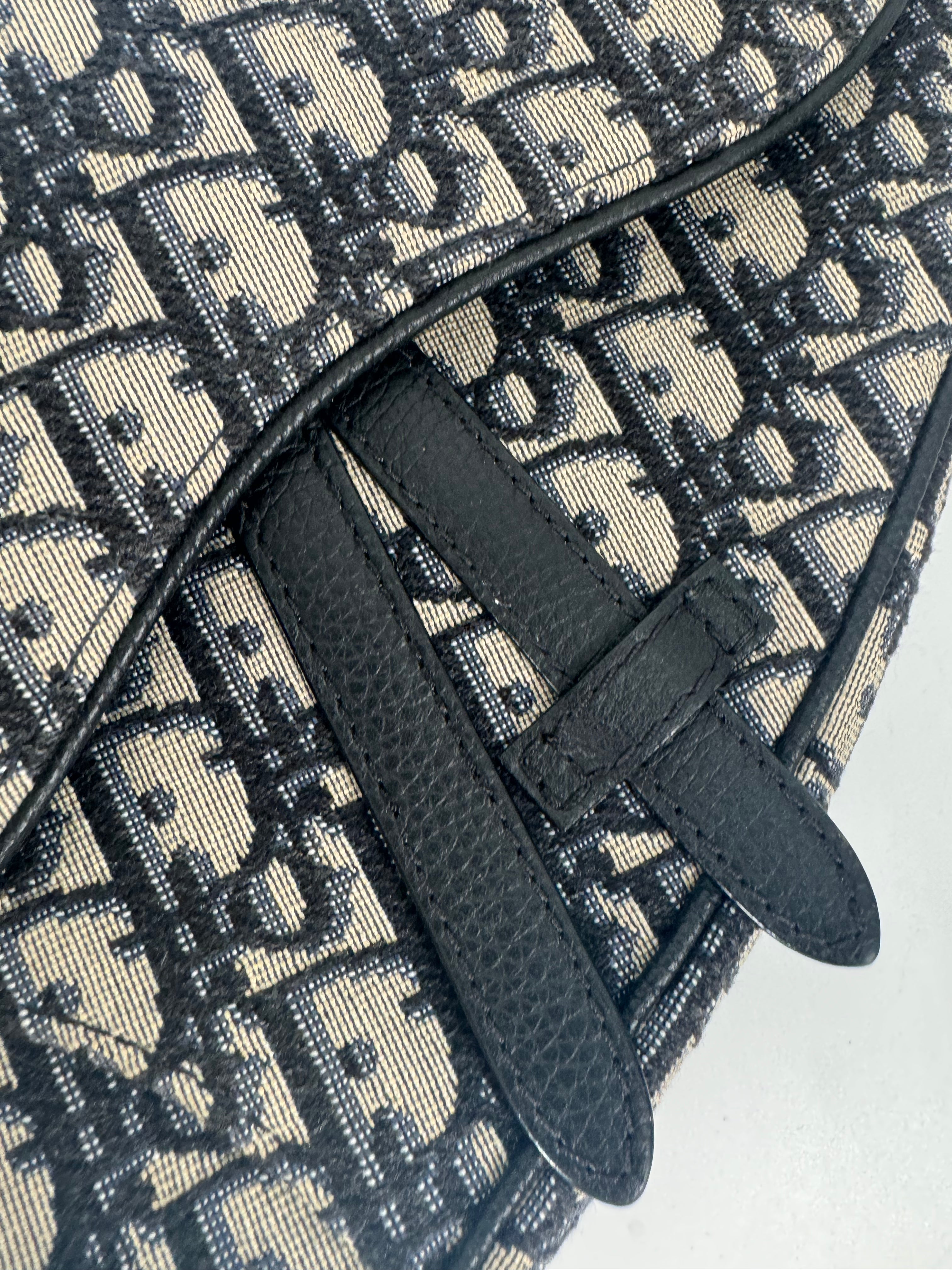 Christian Dior Oblique Saddle Belt Bag