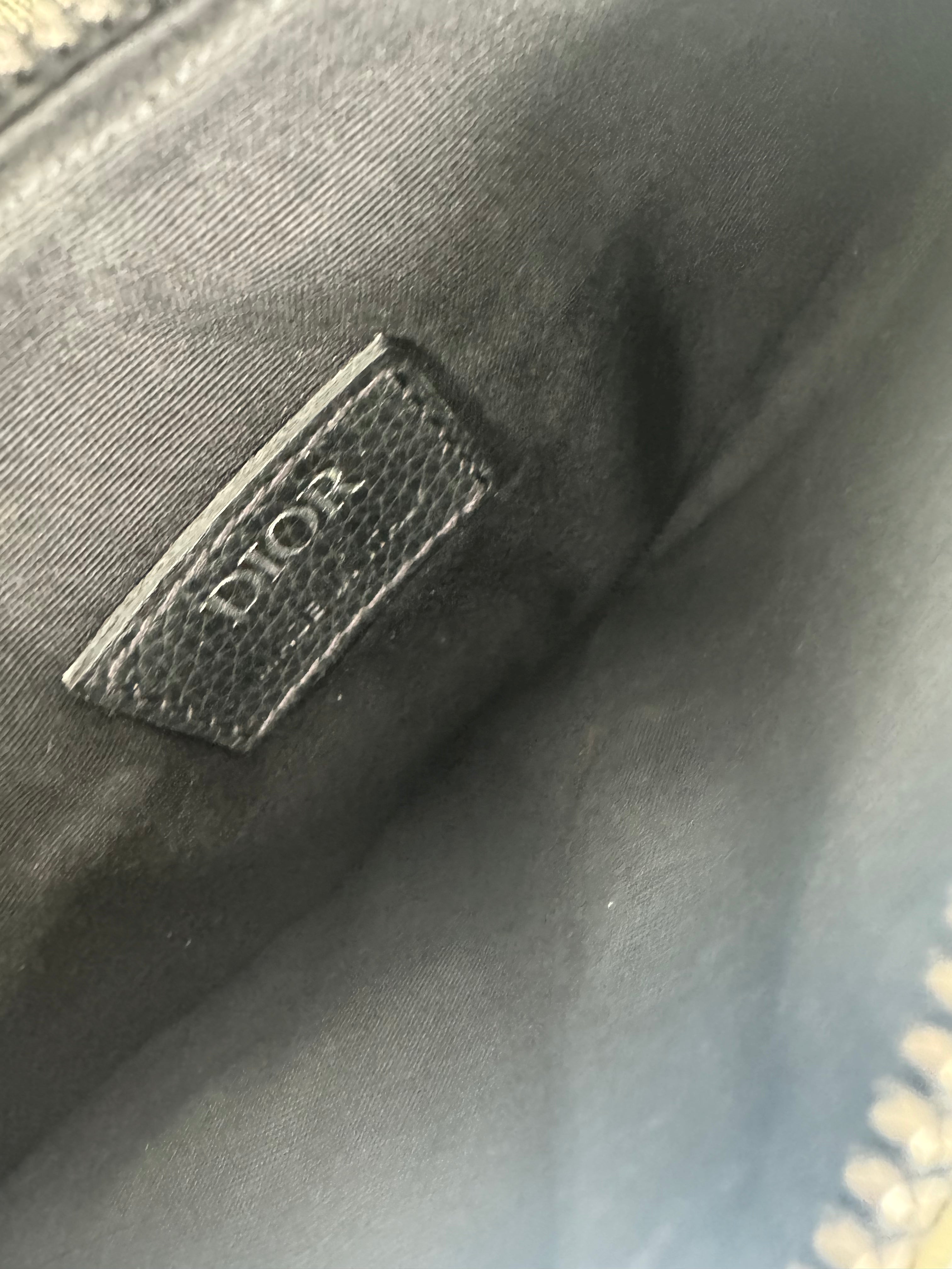 Christian Dior Oblique Saddle Belt Bag