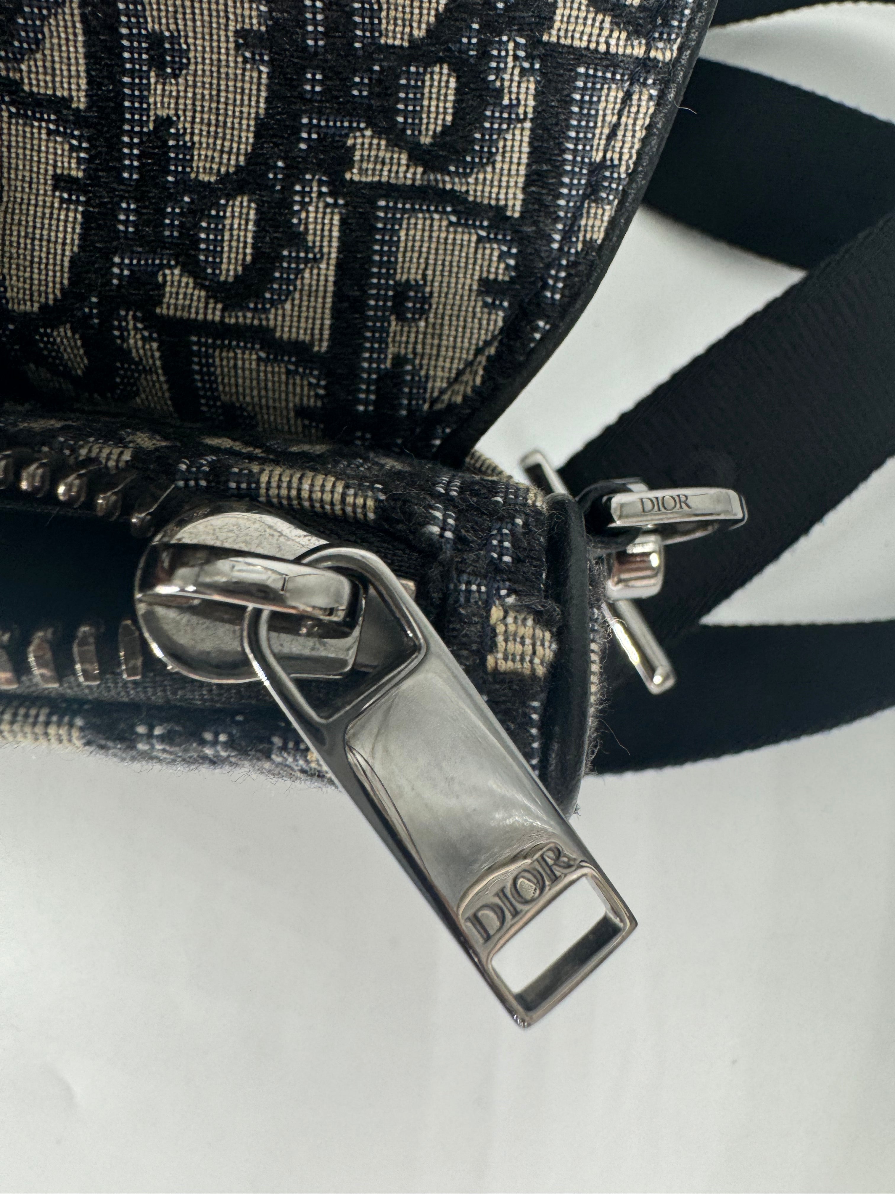 Christian Dior Oblique Saddle Belt Bag