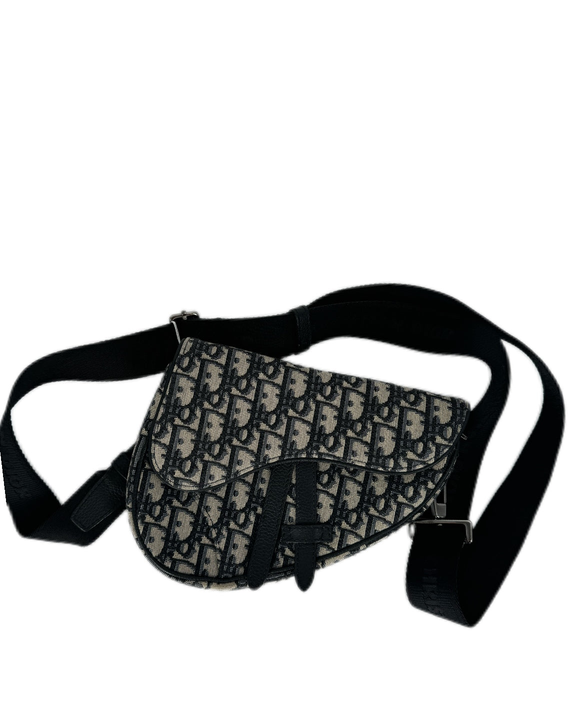 Christian Dior Oblique Saddle Belt Bag