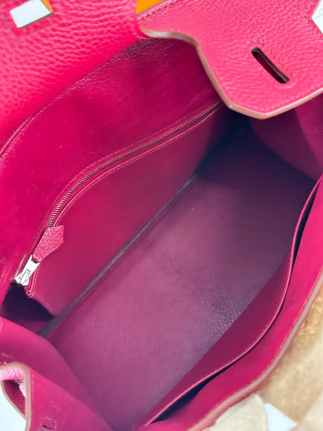 Hermes Birkin 30 Rouge Palladium Square N 2010