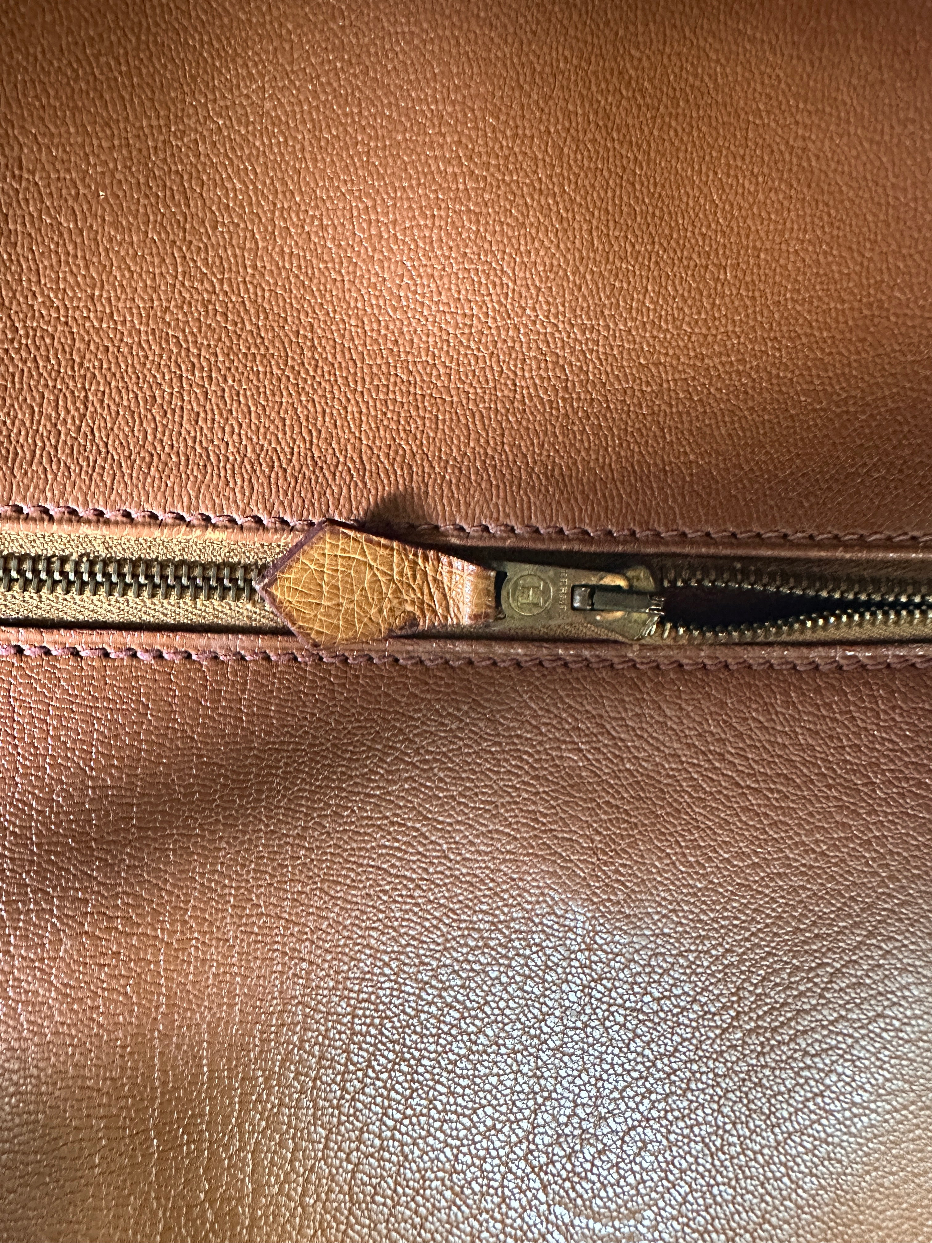 Hermès Birkin 35 Marron Fonce Ostrich GHW