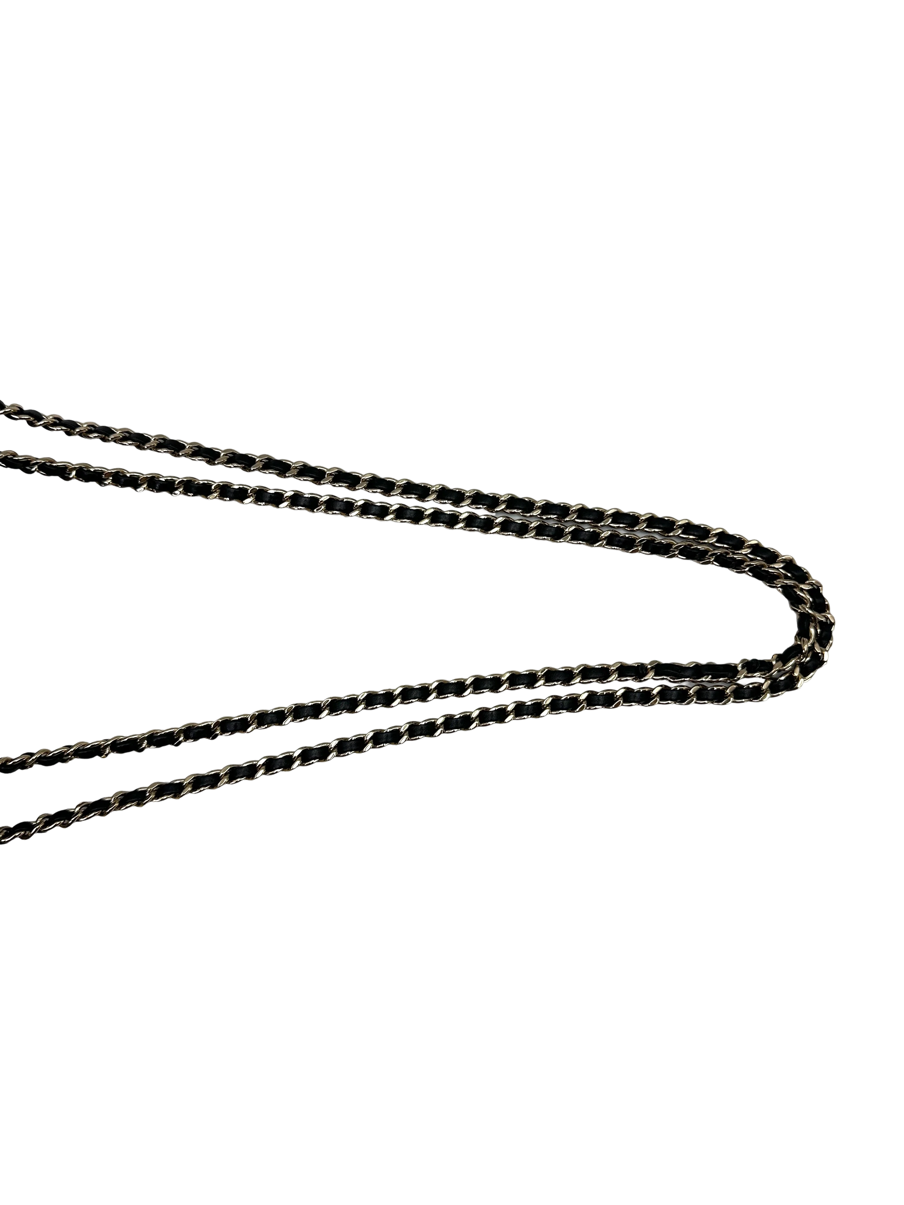 Chanel Classic Flap Medium Black & Gold Striped Sequins GHW