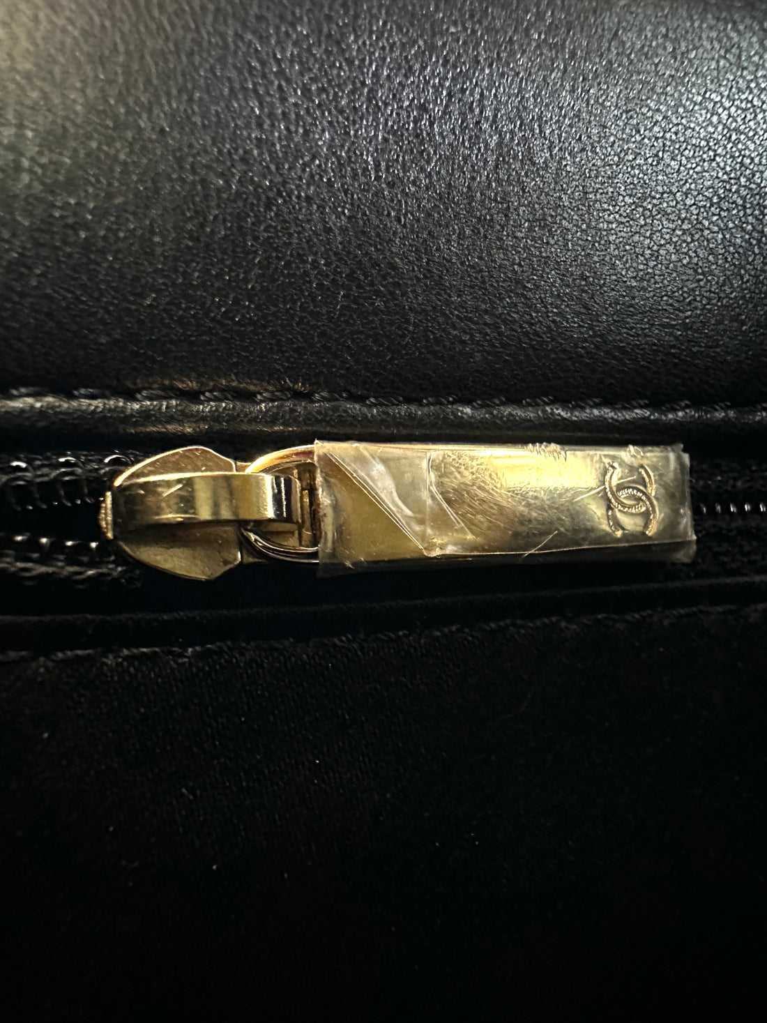 Chanel Classic Flap Medium Black & Gold Striped Sequins GHW