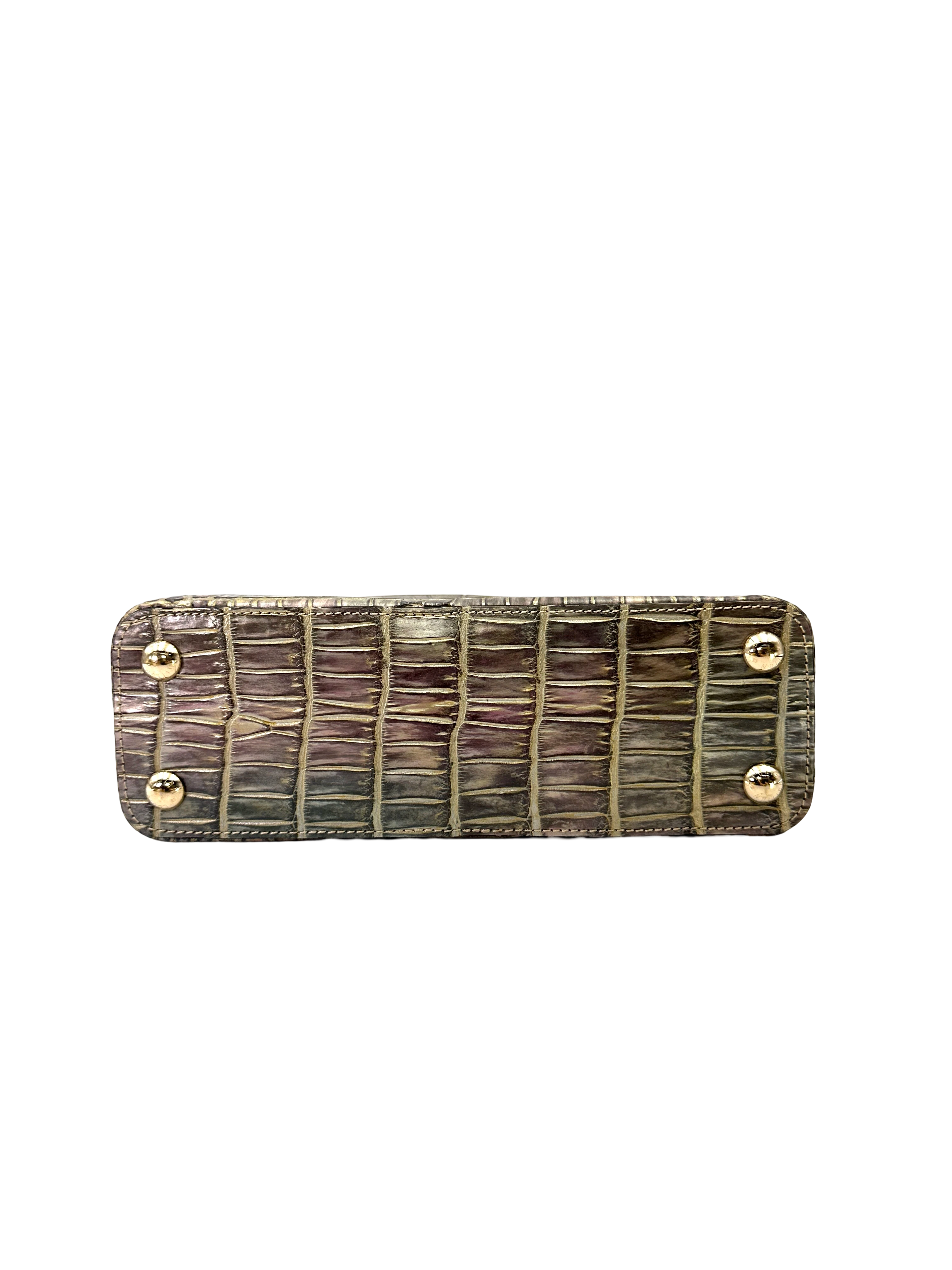 Louis Vuitton Capucines Mini Iridescent Metallic Crocodile GHW