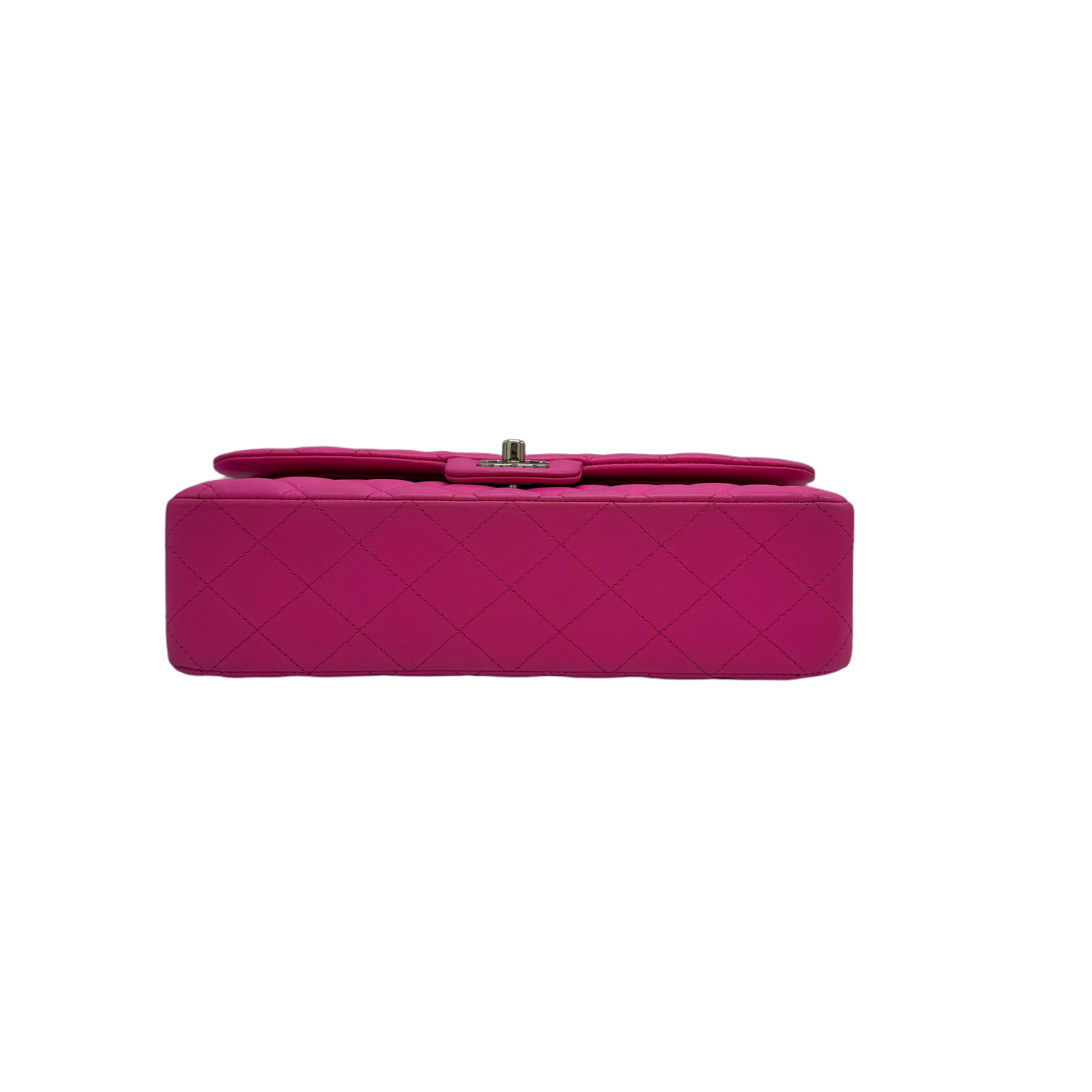 Chanel Classic Double Flap Jumbo Fuschia Caviar RHW