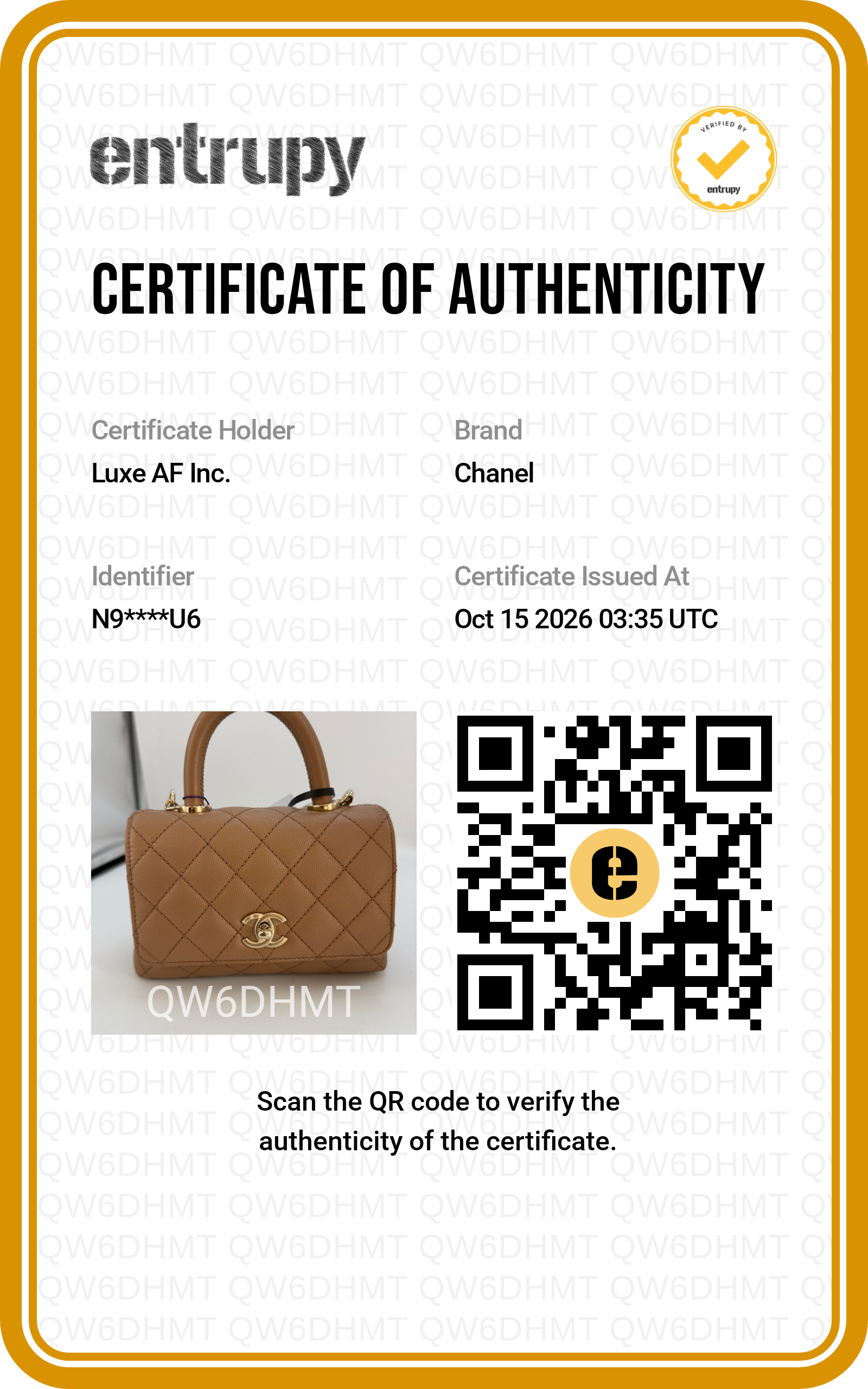 Chanel Coco Handle Mini Flap Bag Caramel Quilted Caviar LGHW