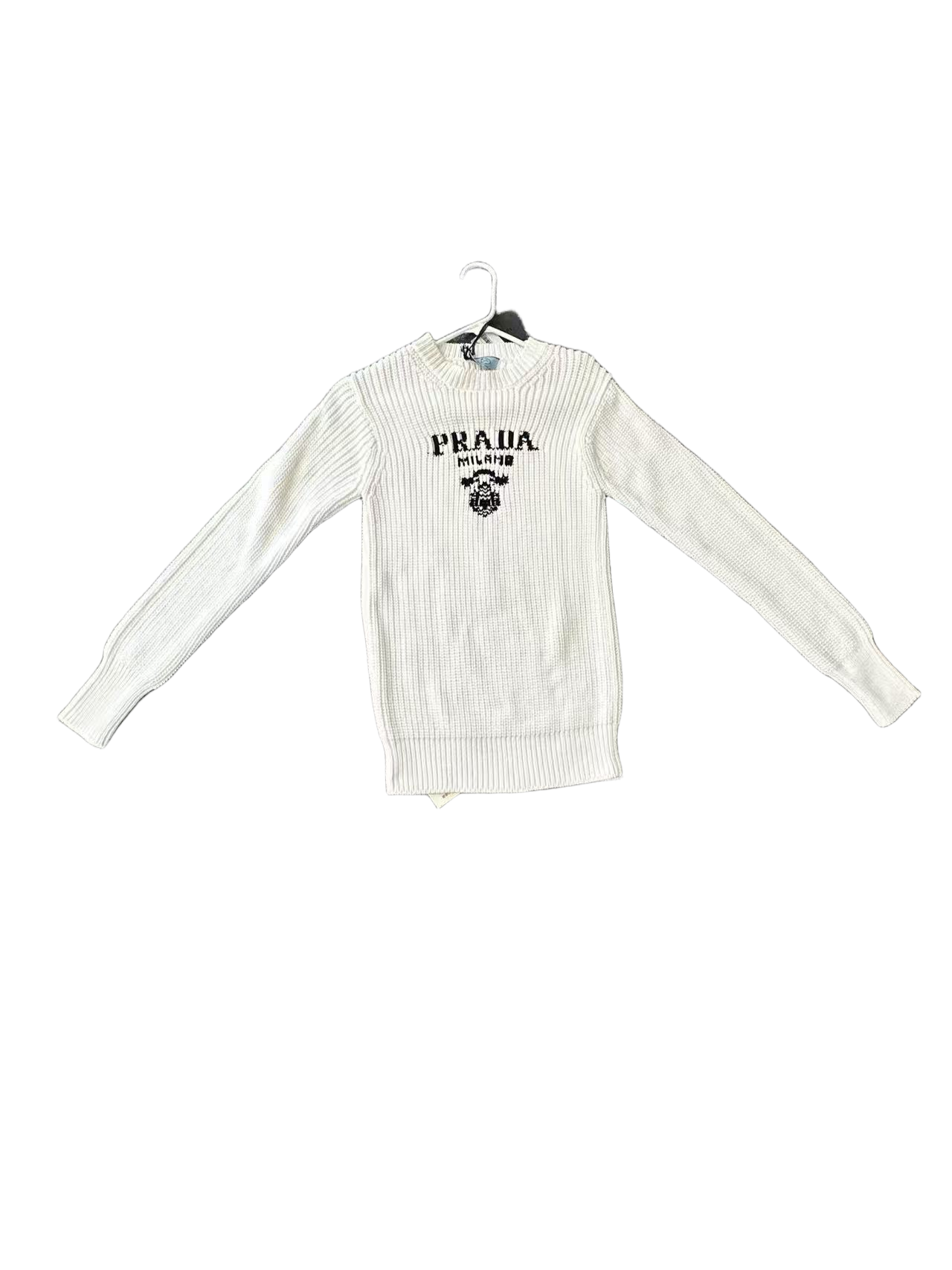 [eBay Live] Prada Letter logo round-neck sweater 38