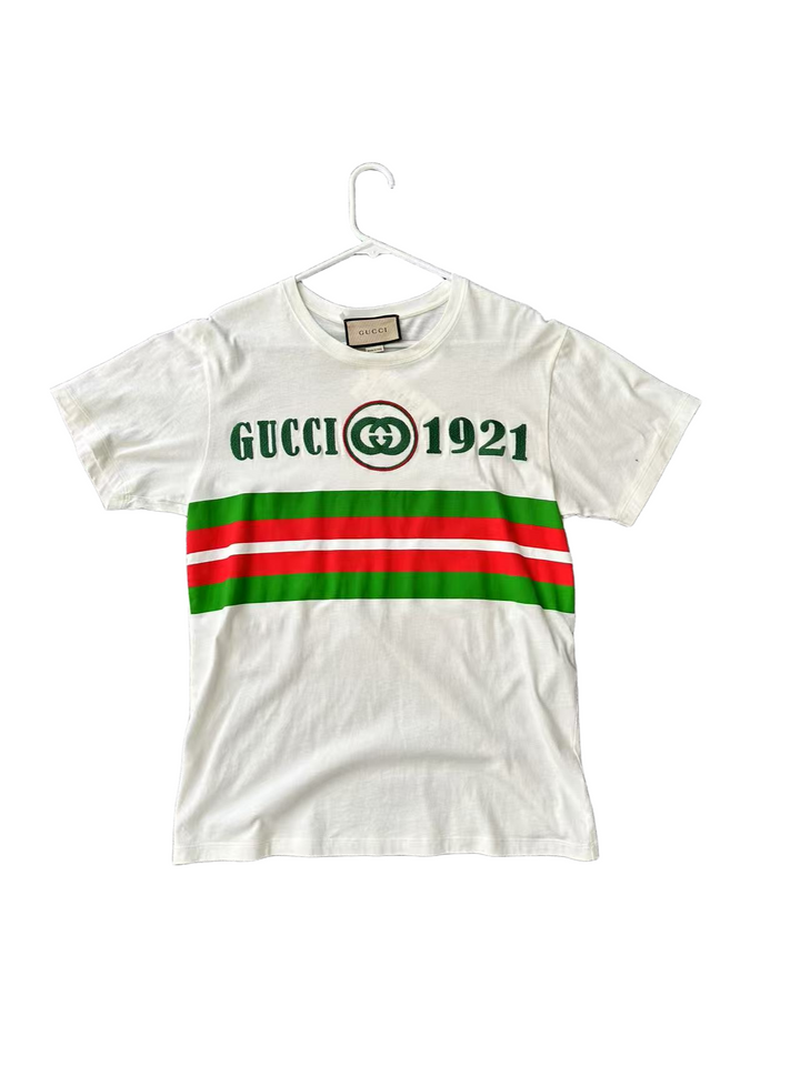 [eBay Live] Gucci 1921 Embroidered T-shirt XS