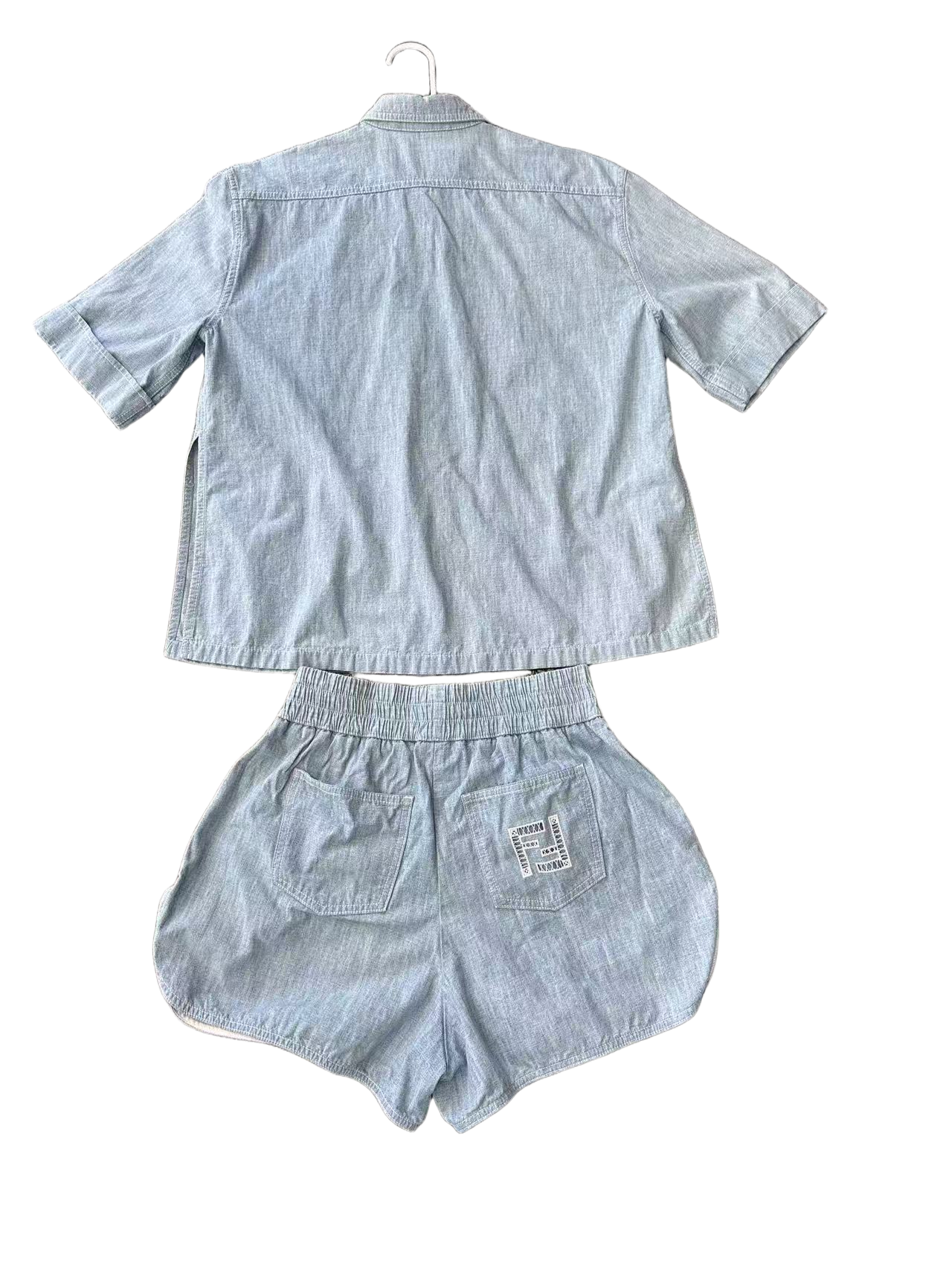 [eBay Live] Fendi Denim Shirt & Shorts Set 40