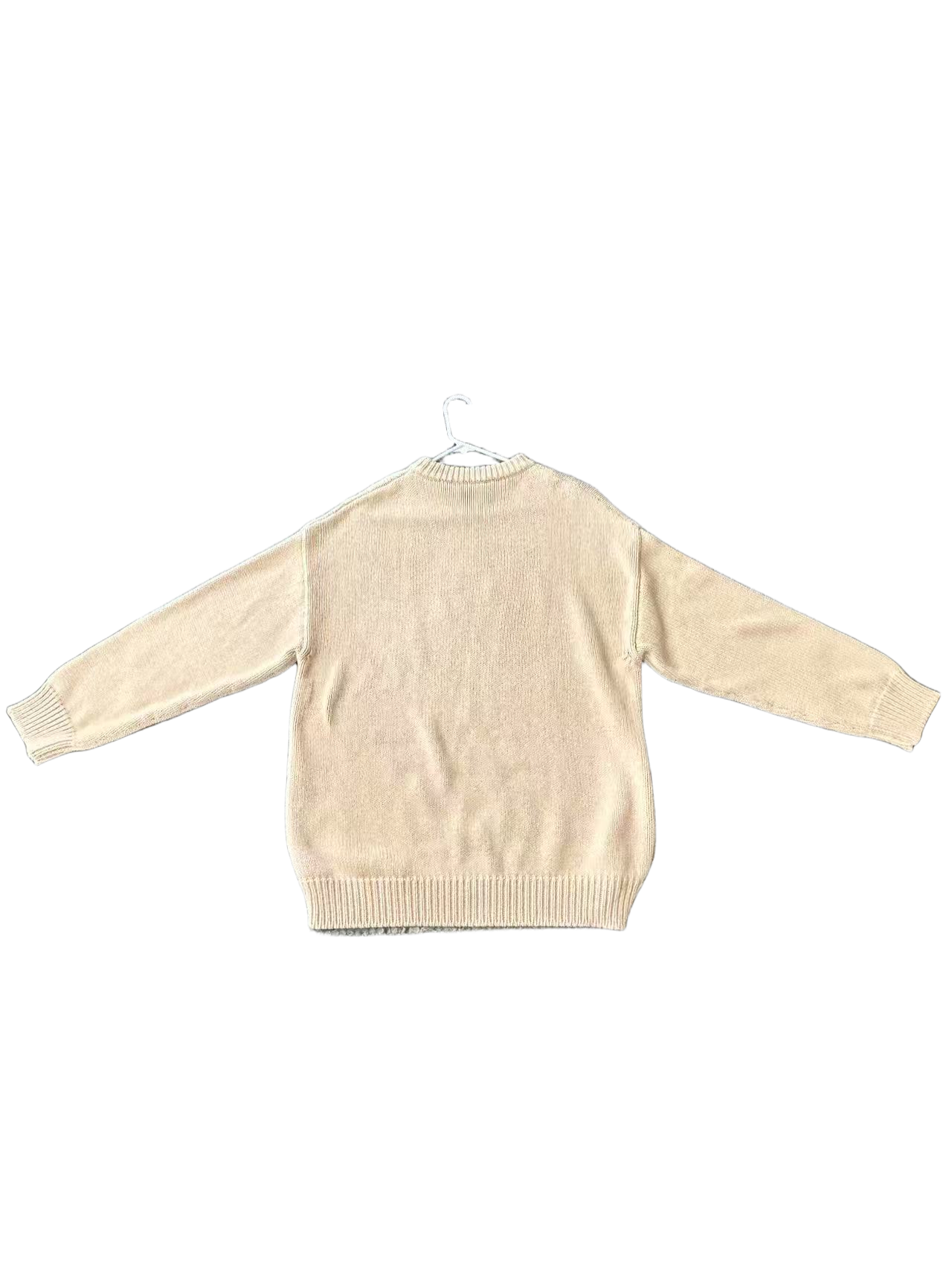 [eBay Live] BALENCIAGA oversize Sweater cotton beige 