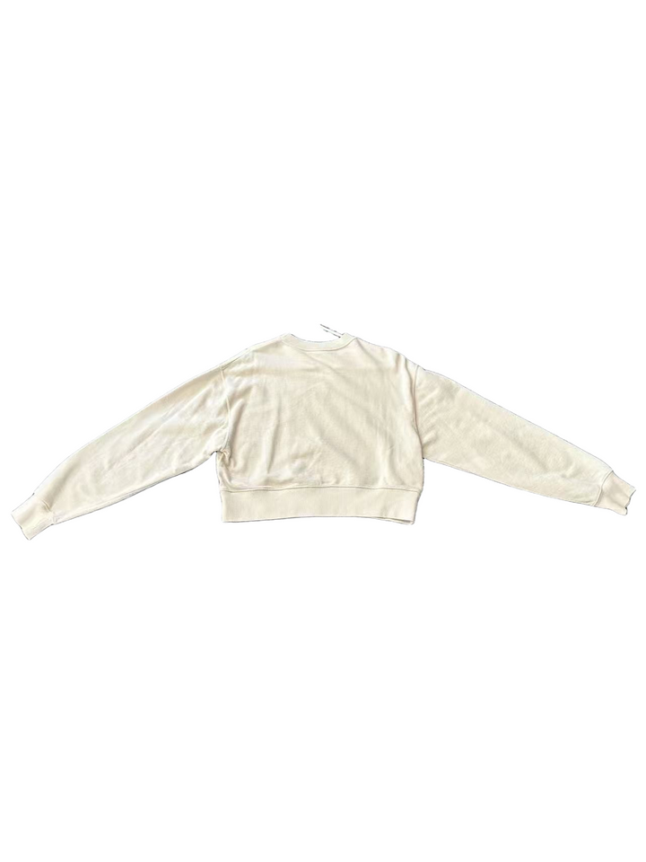 [eBay Live] Miu Miu Embroidered Logo Cropped Sweatshirt