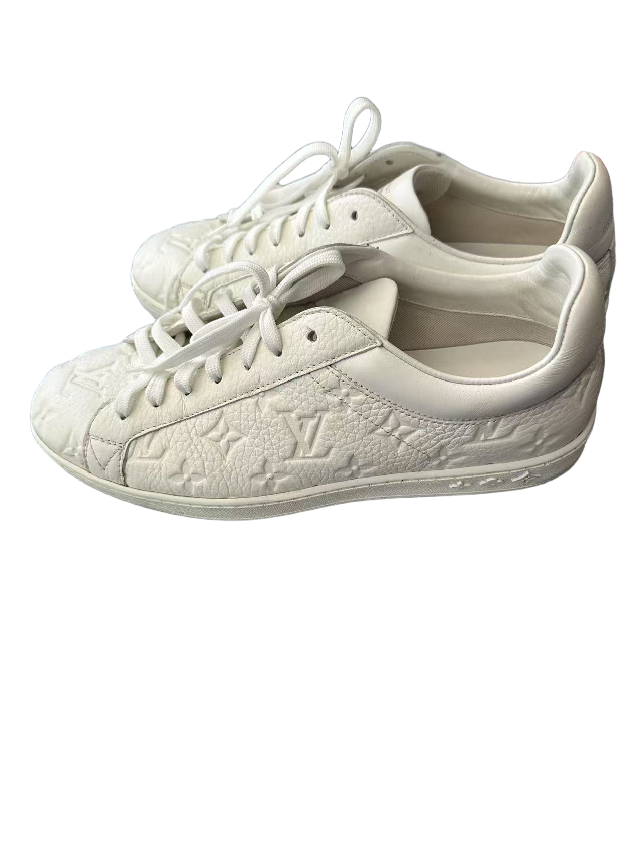 [eBay Live] Louis Vuitton Luxembourg Sneaker White 8