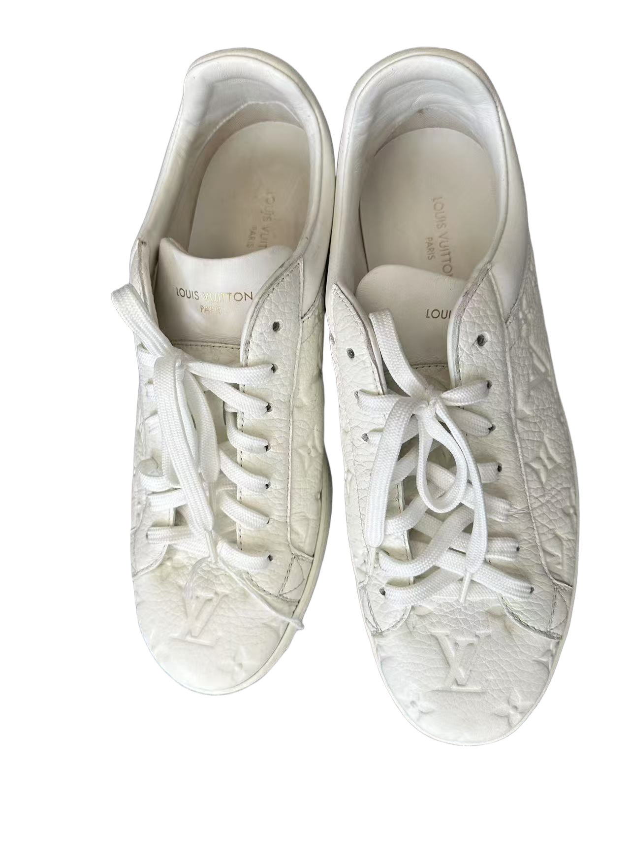 [eBay Live] Louis Vuitton Luxembourg Sneaker White 8