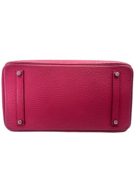Hermès Birkin 35 Framboise Clemence Leather PHW